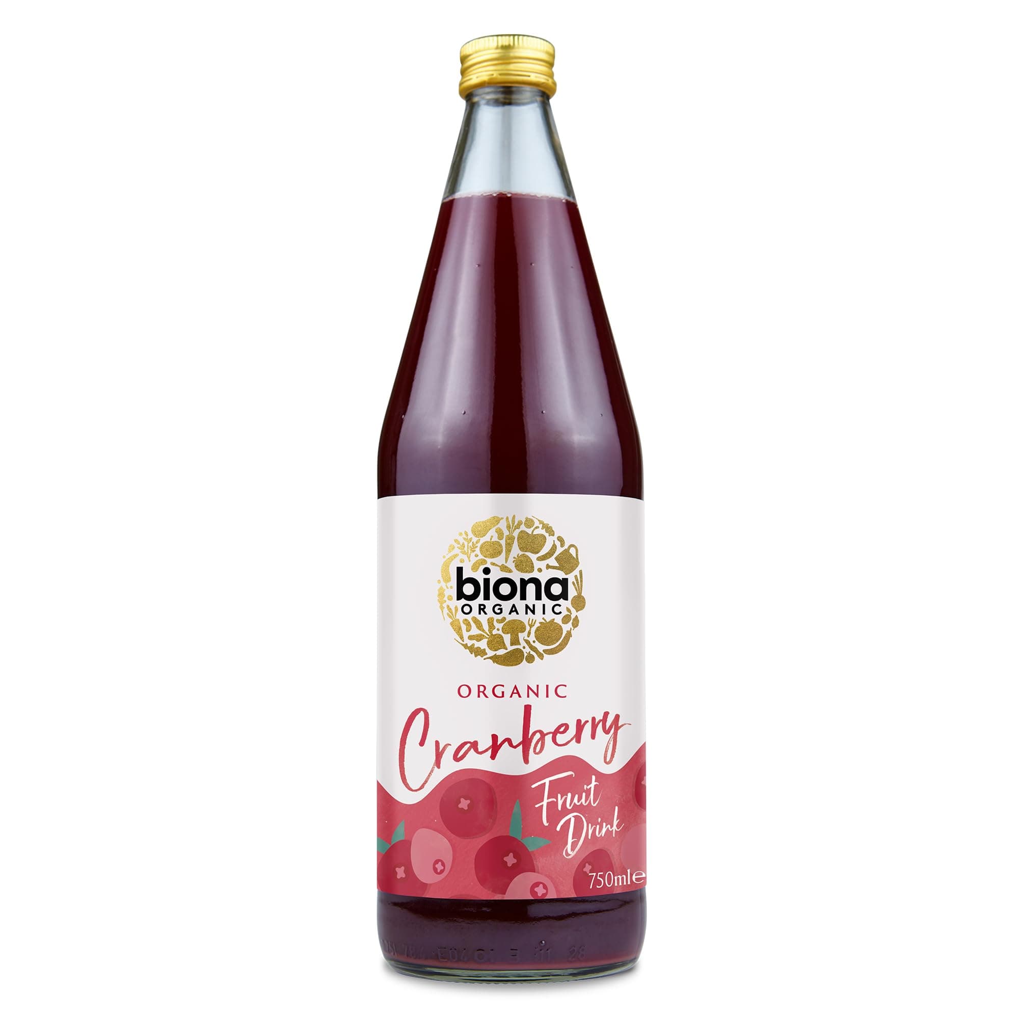 Biona Organic Cranberry Juice, 750ml