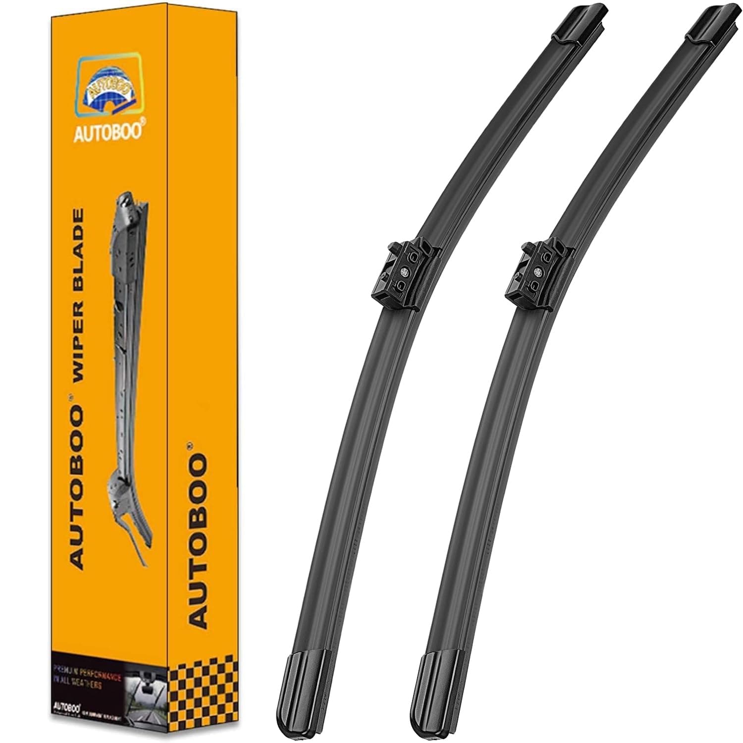 AUTOBOO 26"+24" Windshield Wipers Replacement for Mercedes-Benz Sprinter 1500 2500 3500 2019 2020 2021 2022 2023-Original Equipment Factory Quality Wiper blades (Pack of 2)