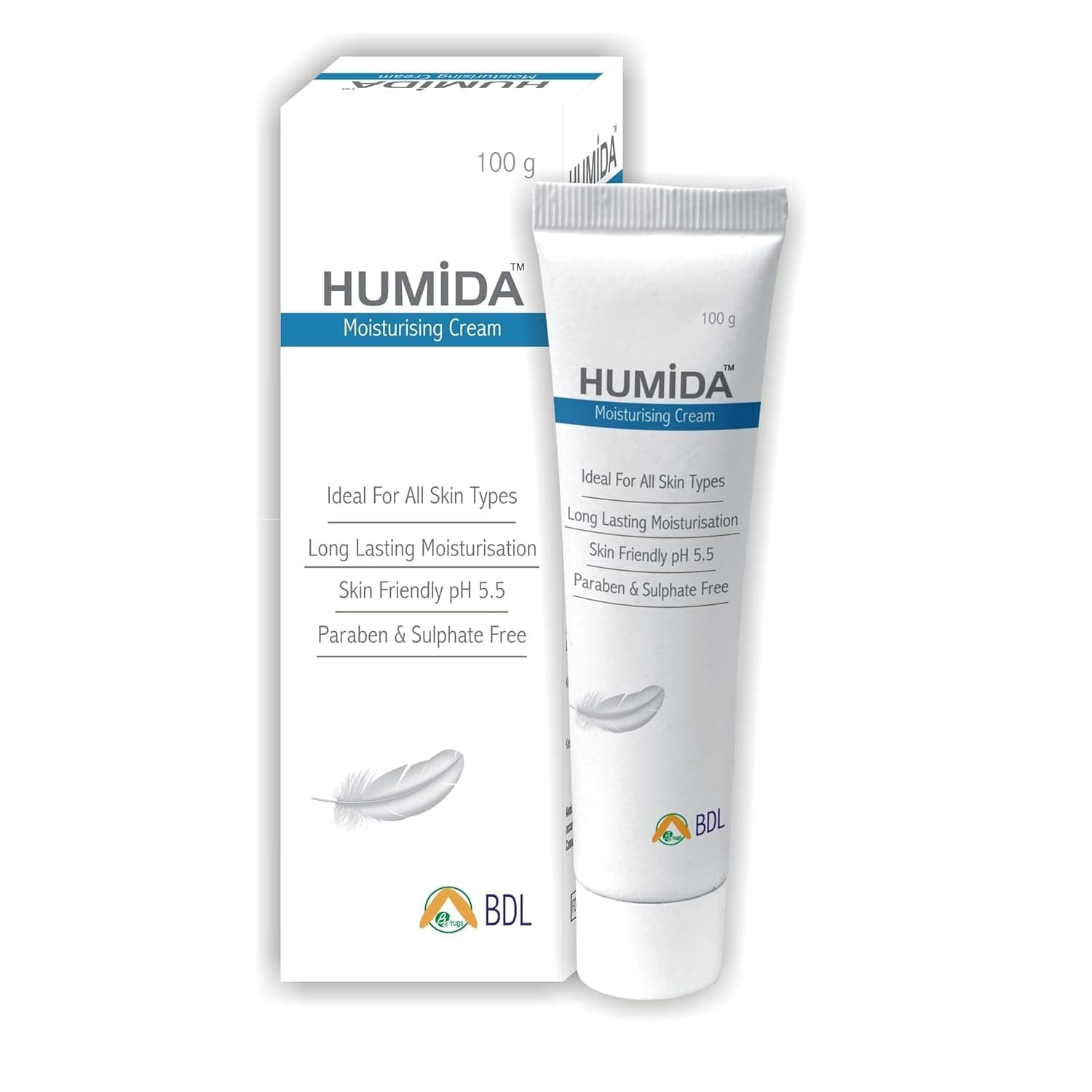 HUMIDA Moisturizing Cream, 100Gm