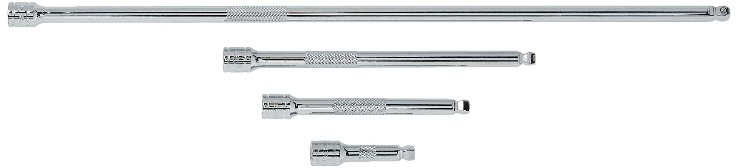 4 Piece 1/4" Drive Wobble Extension Set 2", 4", 6" & 14" - 81004D