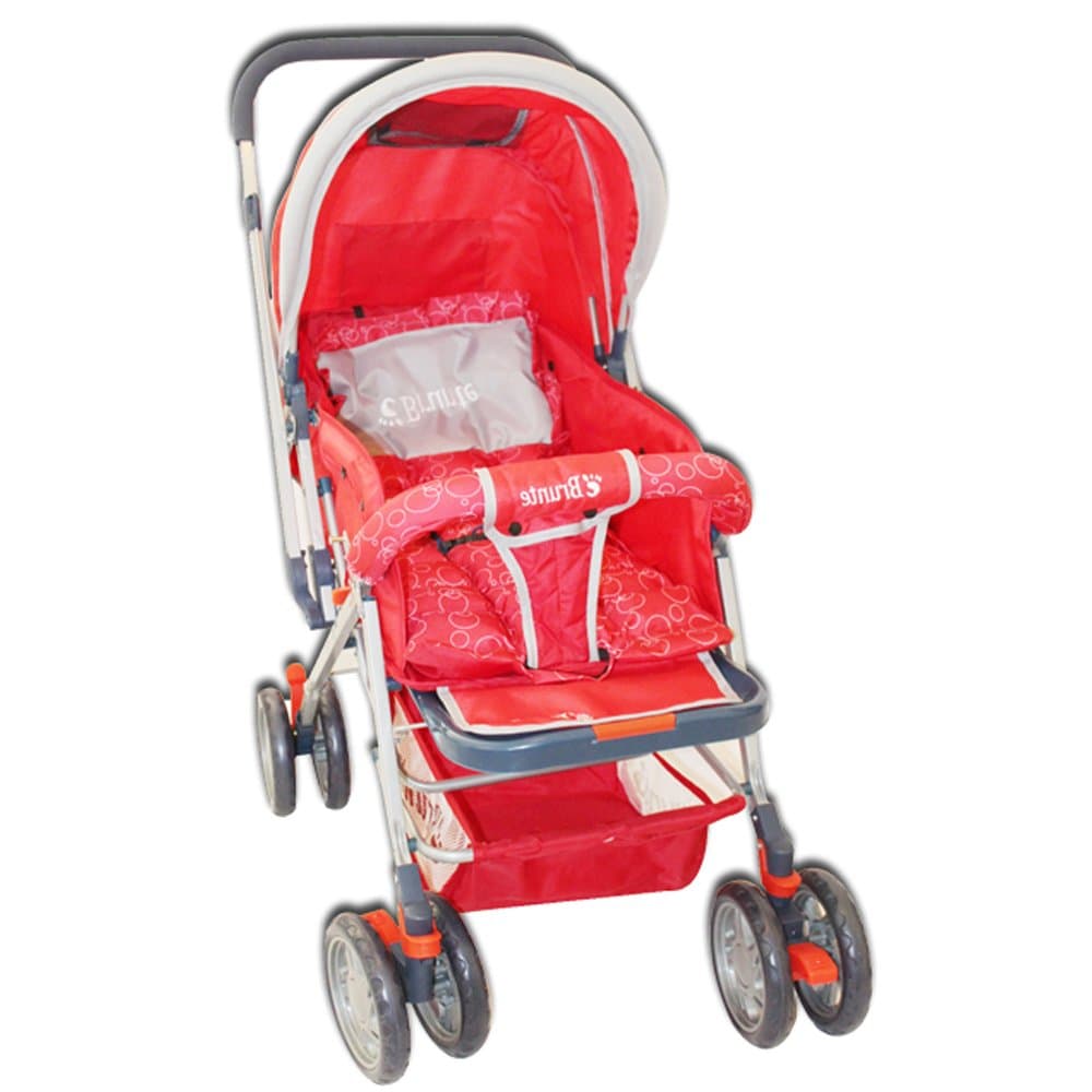 Brunte Cozy Baby Stroller Pram Black