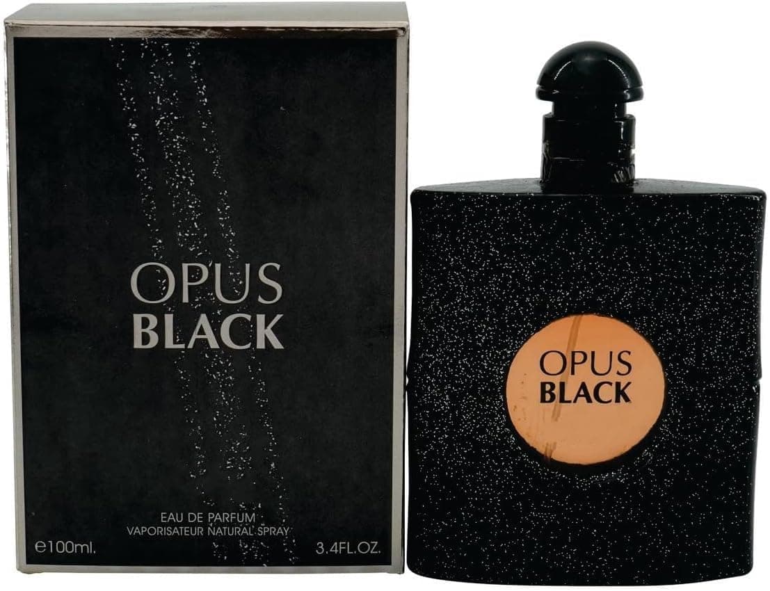 Sapphire’s choice Opus Black Perfume | Opus Black Eau De Parfum | Vanilla, Jasmine and Pear Fragrance | Perfume for Women 100ml Made in Uae