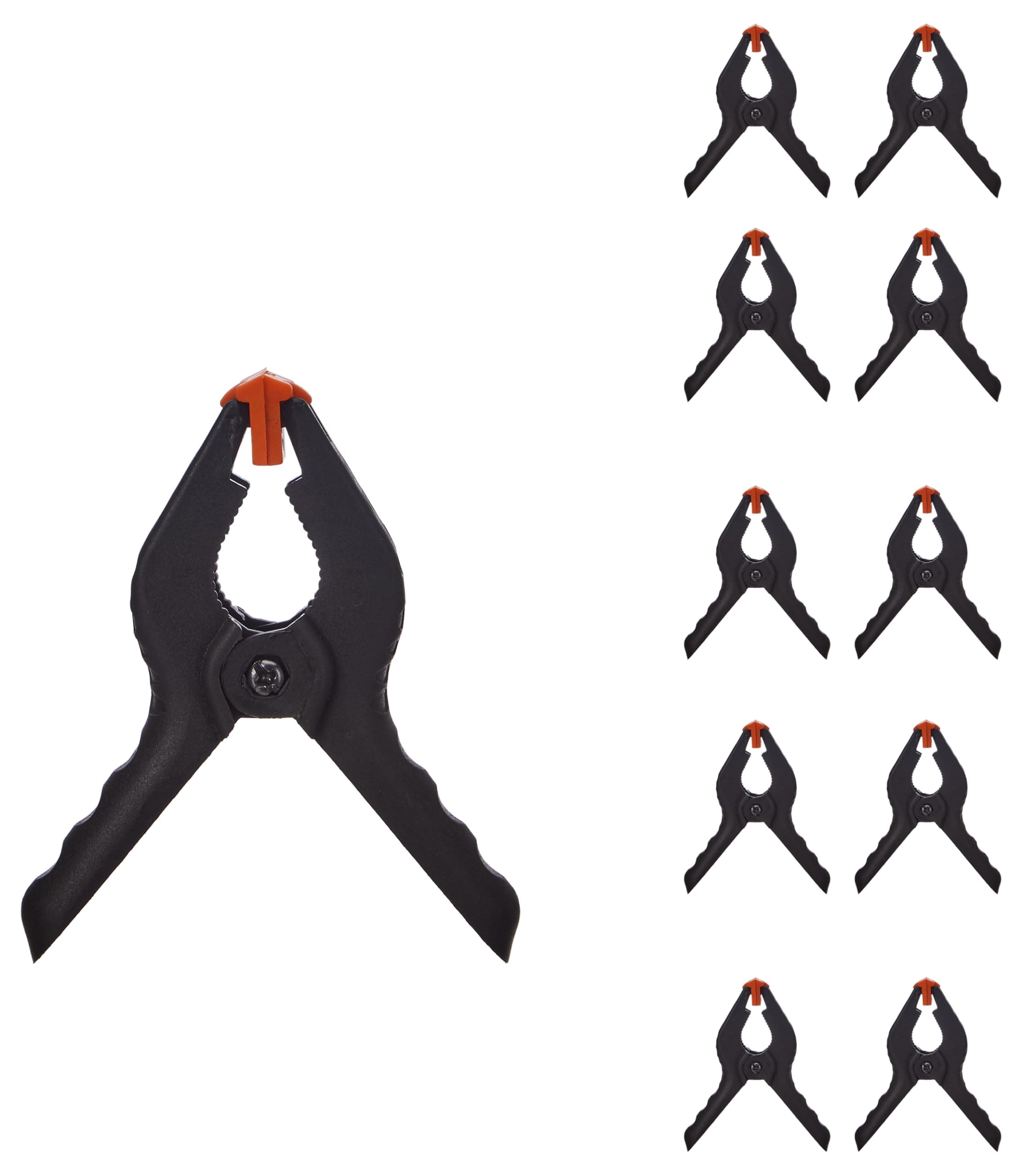 - Amazon Basics Photography Backdrop Support Spring Clamp | For Background Muslin, Canvas, Paper, Heavy Duty Clip, Backgrounds | 4.3"/11cm (Pack of 10)