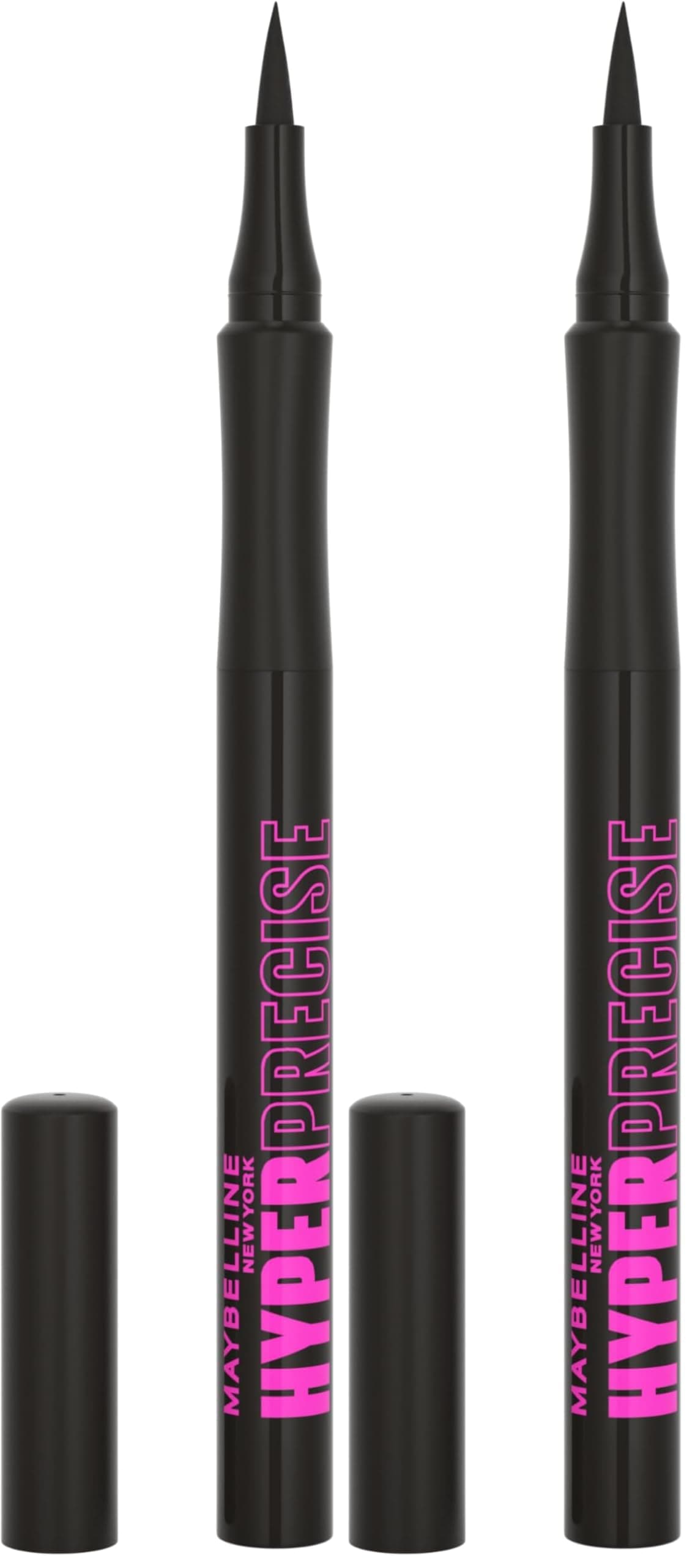 Maybelline Hyper Precise All Day Eyeliner Preciso Larga Duración Waterproof (Pack of 2)