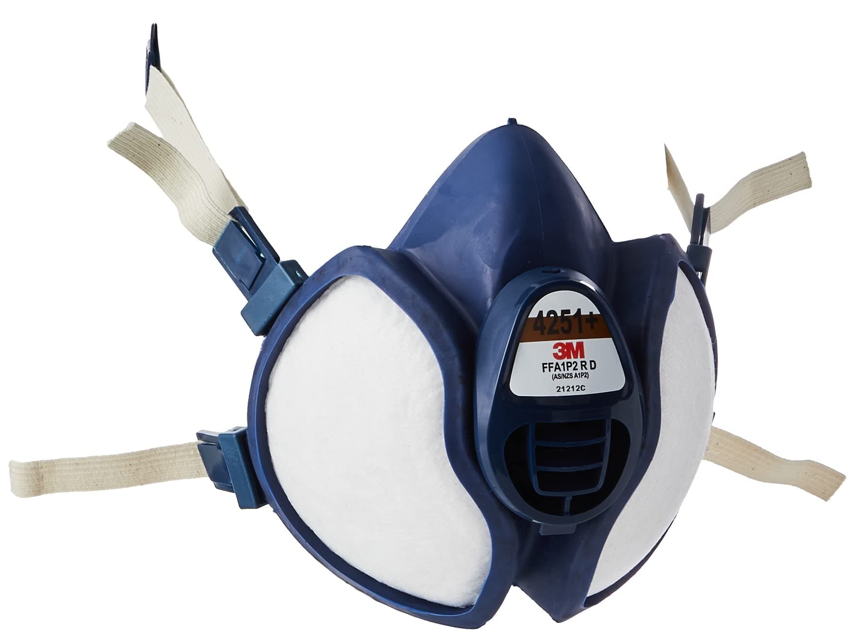 Respirator Half Mask Lightweight Blu