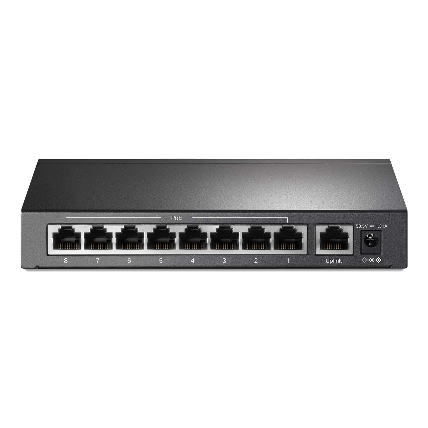 TP-Link 9-Port Fast Ethernet 10/100Mbps PoE Switch | 8 PoE+ Ports at 65W | Rugged Metal with Shielded Ports | Limited Lifetime Protection | Extended Mode | Preferred Mode | Isolation Mode (TL-SF1009P)