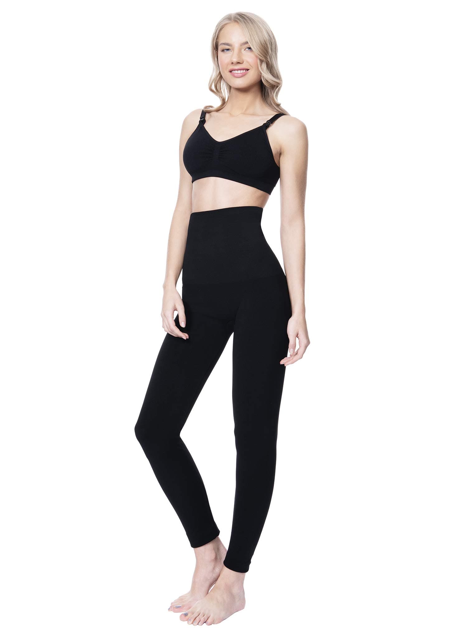 High Waist Tummy Compression Control Slimming Leggings