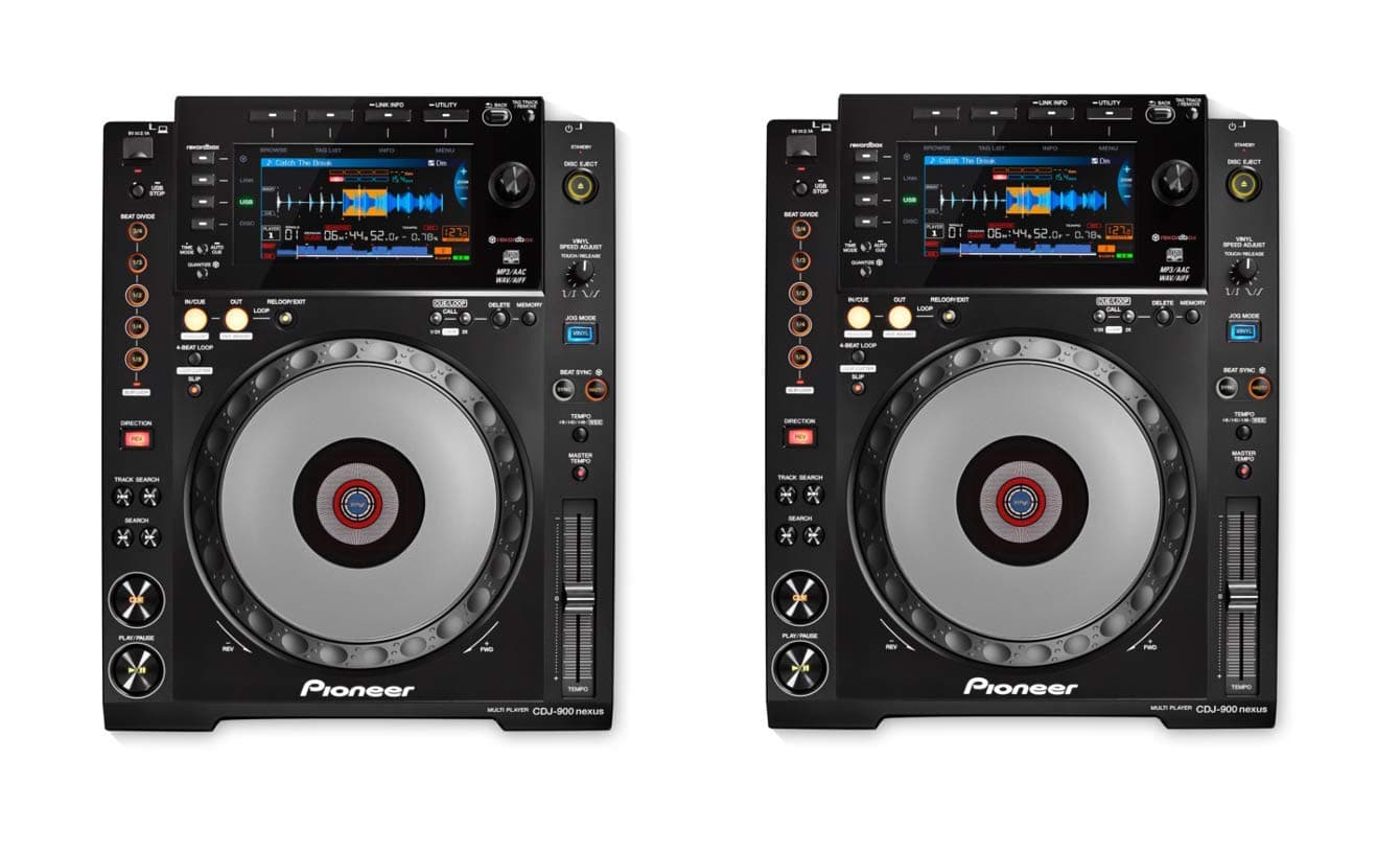 Pioneer DJ 2x CDJ-900 Nexus Bundle