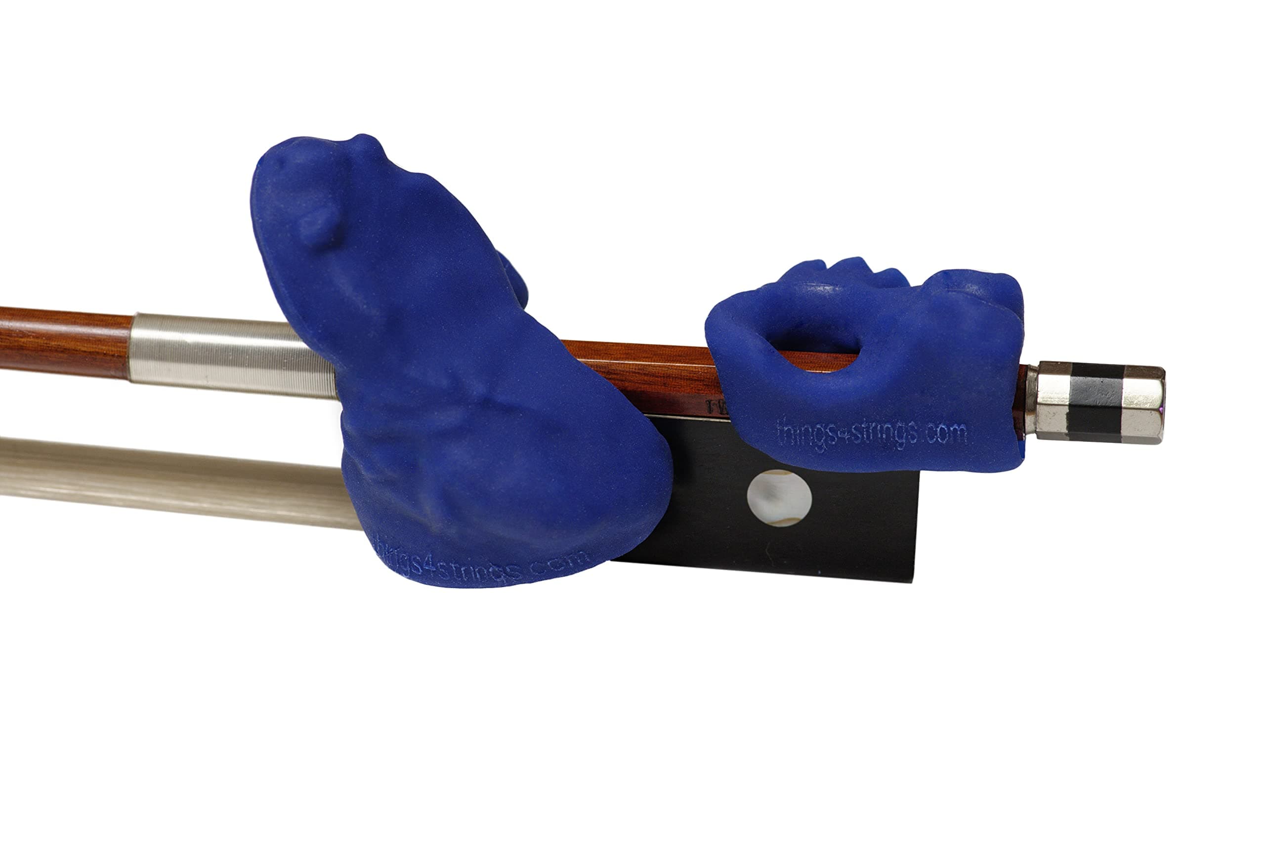 Bow Hold Buddies Bow Set For Violin or Viola Bright Blue BHBBB