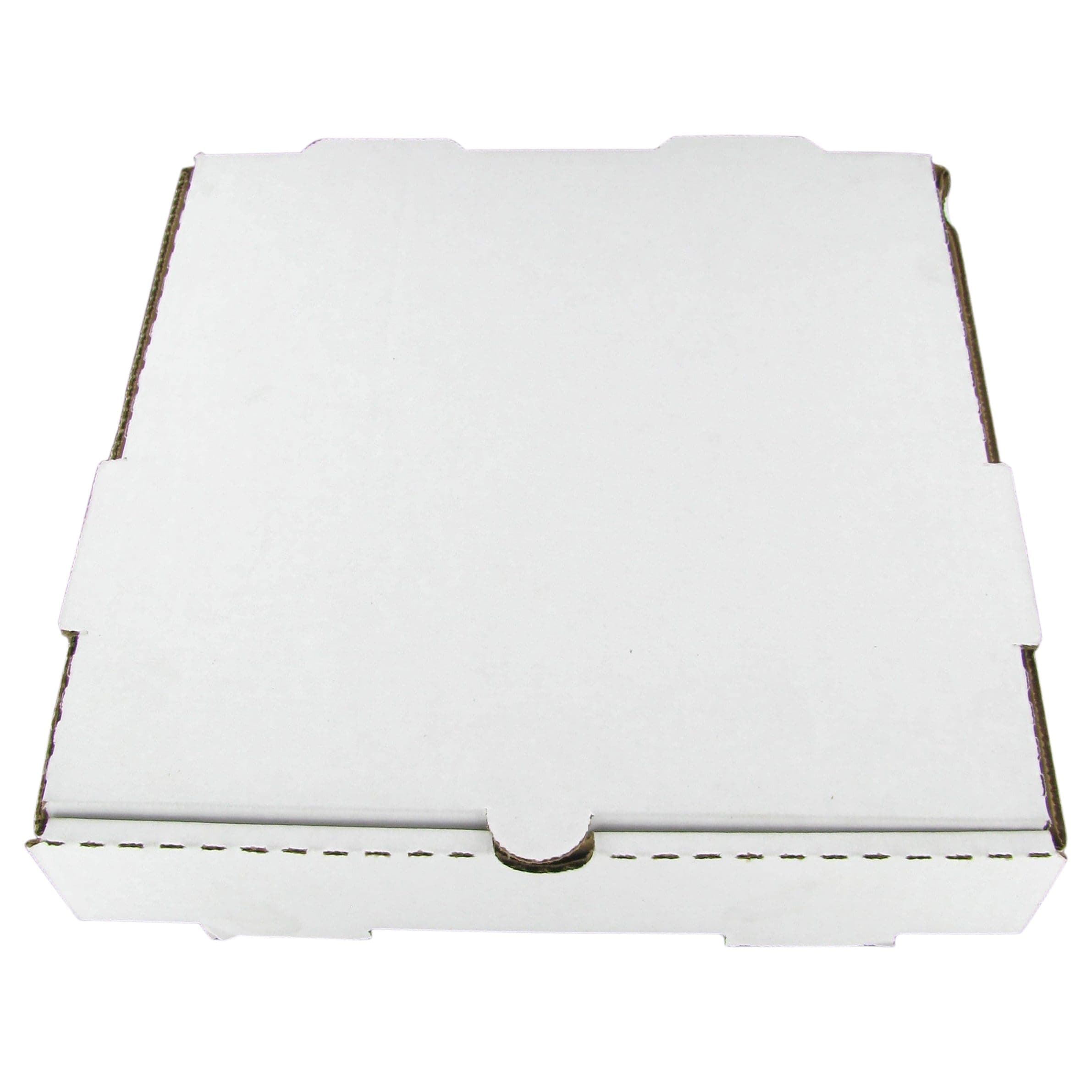Star Pizza Box White on Kraft 12" Pizza Box