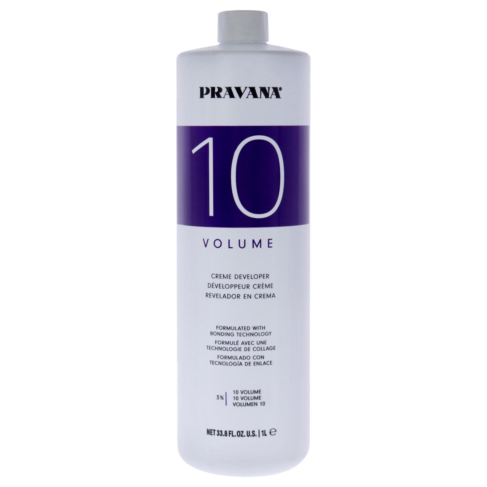 Pravana Creme Developer 10 Volume For Unisex 33.8 Oz Treatment