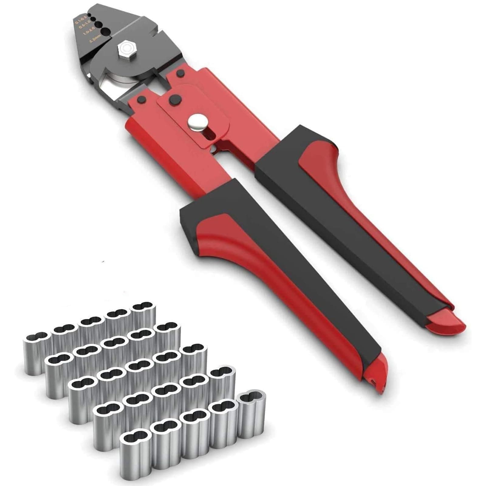 Wire Rope Crimping Tools,0.1-2.2mm Ferrule Crimping Tool Swager Wire Crimper ...