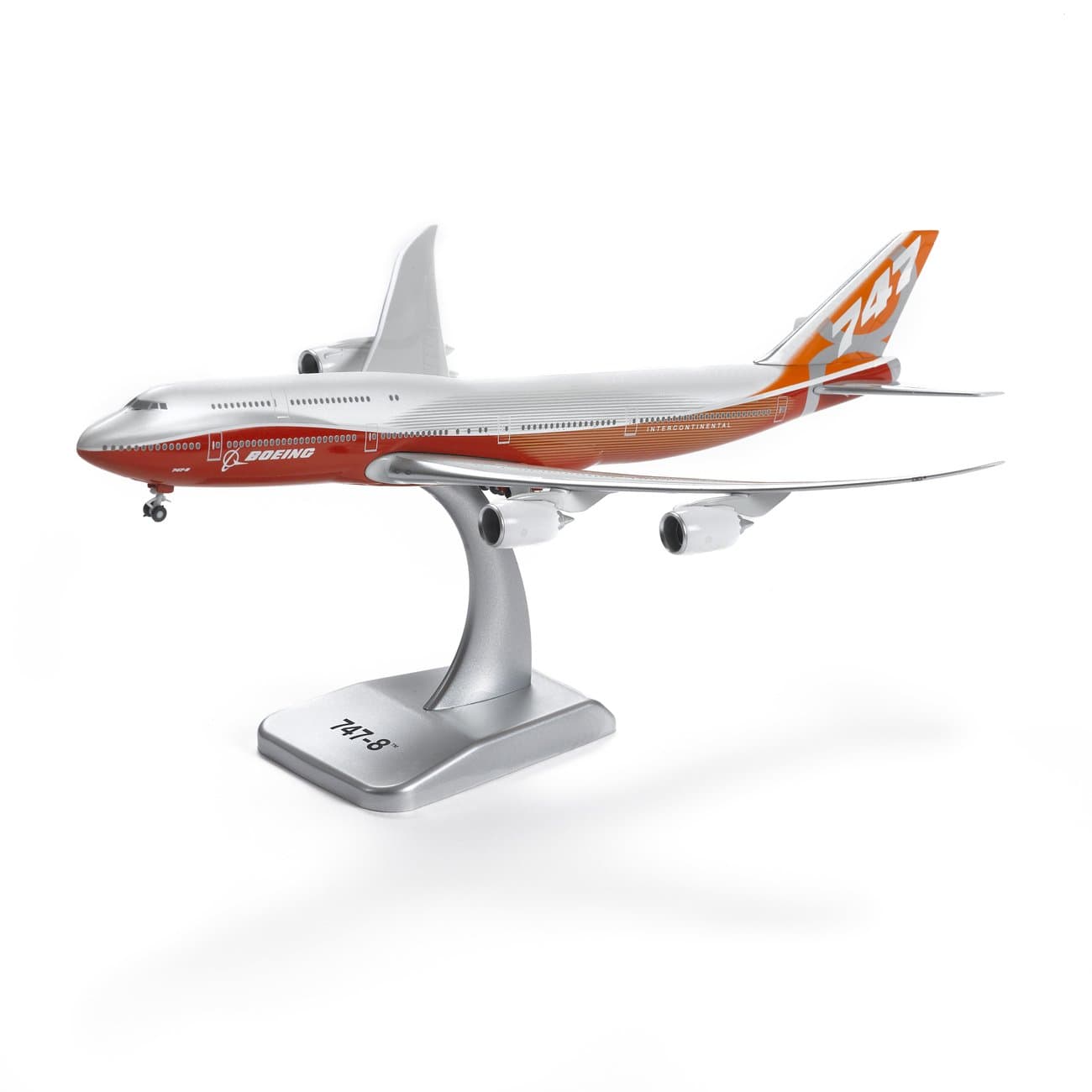 747-8 Intercontinental Sunrise Livery Die-Cast Model