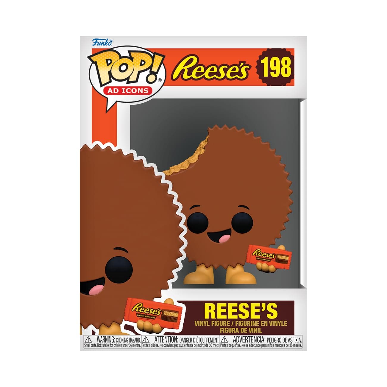 Funko POP! Ad Icons: Reese's Cup - (Package) - Candy Package - Collectable Vinyl Figure - Gift Idea - Official Merchandise - for Kids & Adults - Ad Icons Fans - Model Figure for Collectors