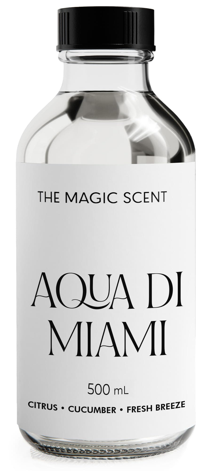 - The Magic Scent Aqua di Miami Diffuser Oil - Hotel & Home Luxury Scents - Diffuser Oil Scents for Home Designed for Use in All Diffusers - 16.9 fl oz, 500 mL