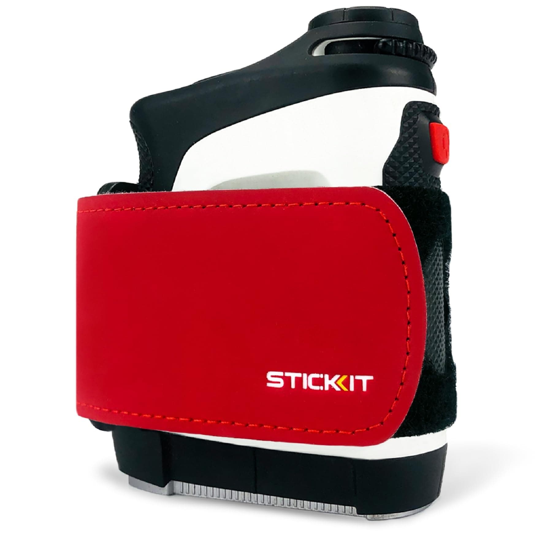 STICKIT Magnetic Rangefinder Strap | Strong Magnet Securely Holds to Golf Carts and Golf Clubs for Easy Access | Slim, Form Fitting, Size Adjustable