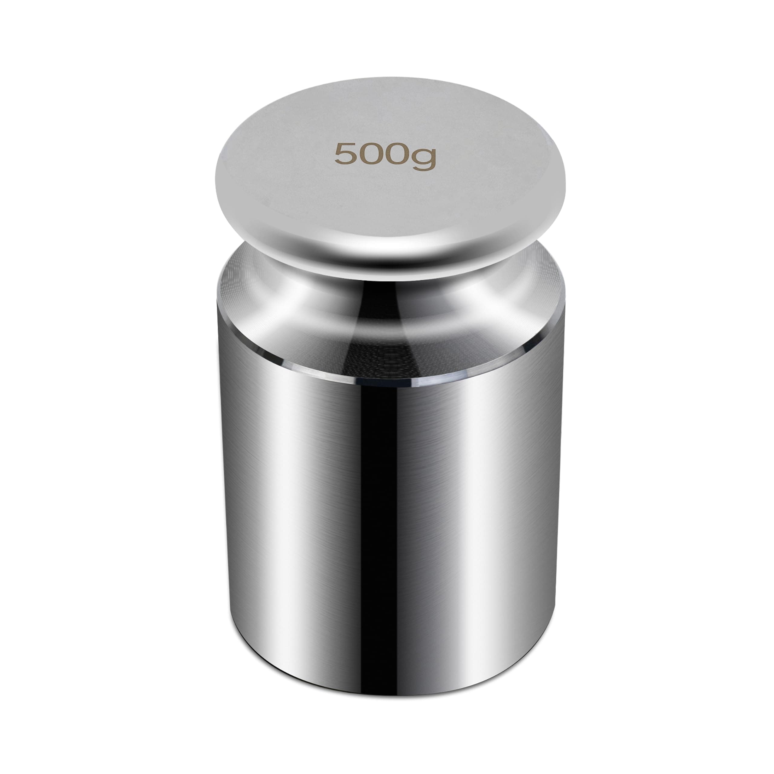 HFS(R) Calibration Weight 500 Gram M2 Class Chrome Scale Balance Calibration Weight for Digital Scale, Pocket Scale 500g