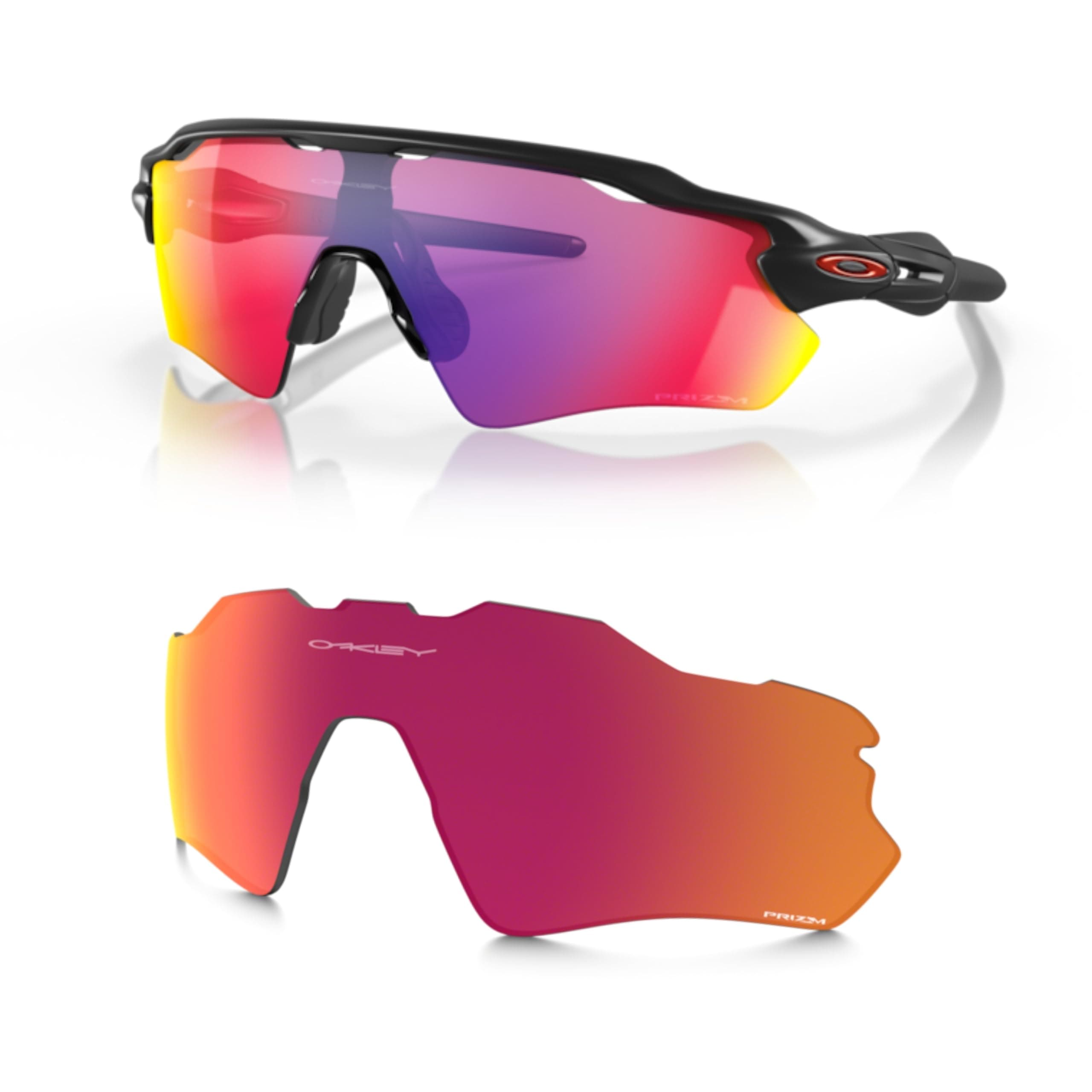 Oakley Original Radar EV Path OO9208 PRIZM Replacement Lenses For Men For Women+ Bundle Microfiber Pouch -FRAMES NOT INCLUDED