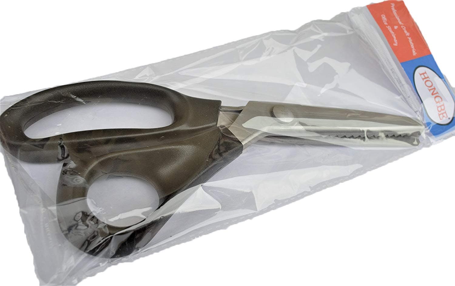 HONGBEFabric Pinking Scissors Zig Zag Tailoring Dress Makers Scissors