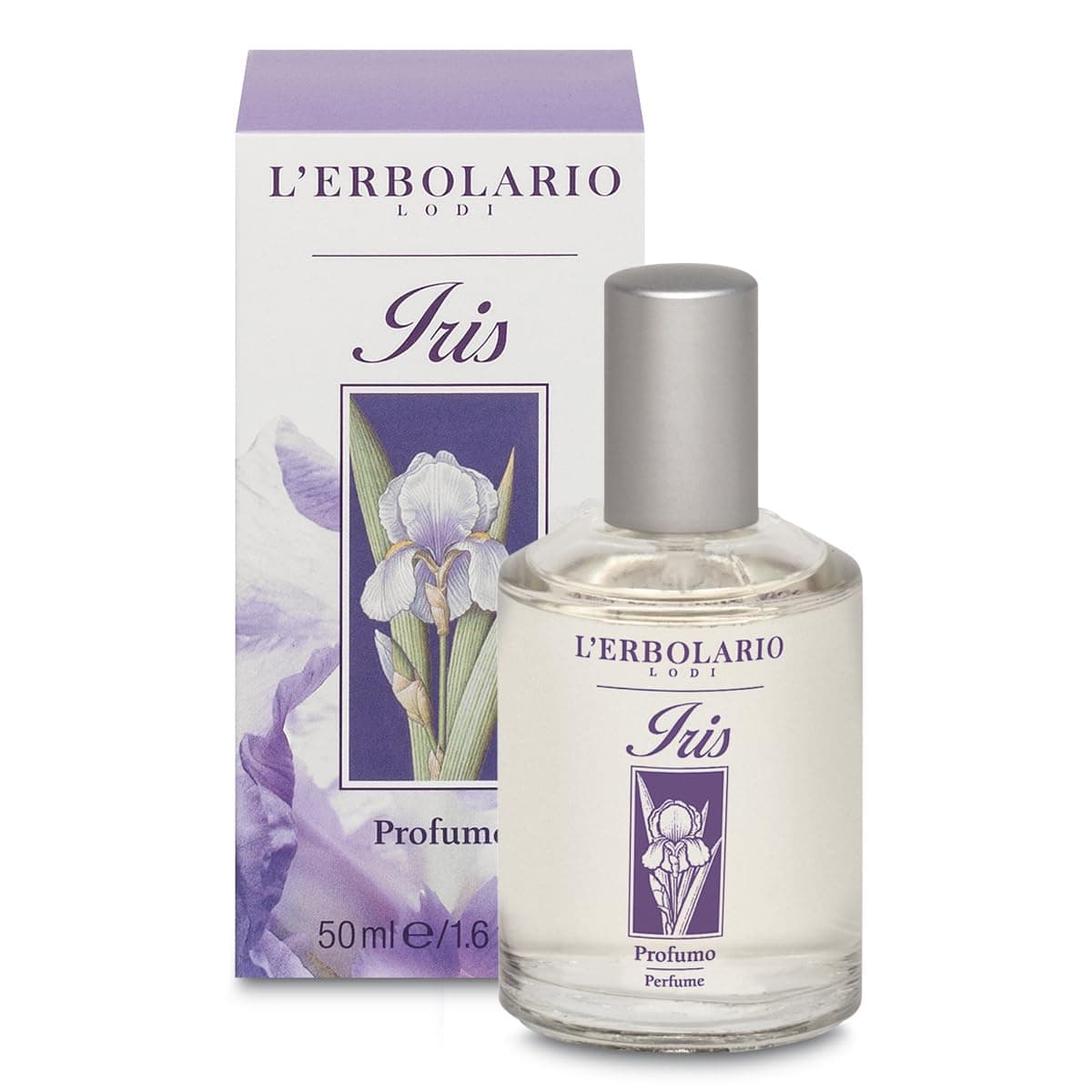 L'Erbolario Lodi Acqua di Profumo Iris (Eau de Parfum) 1.7 fluid ounces (50 ml.)