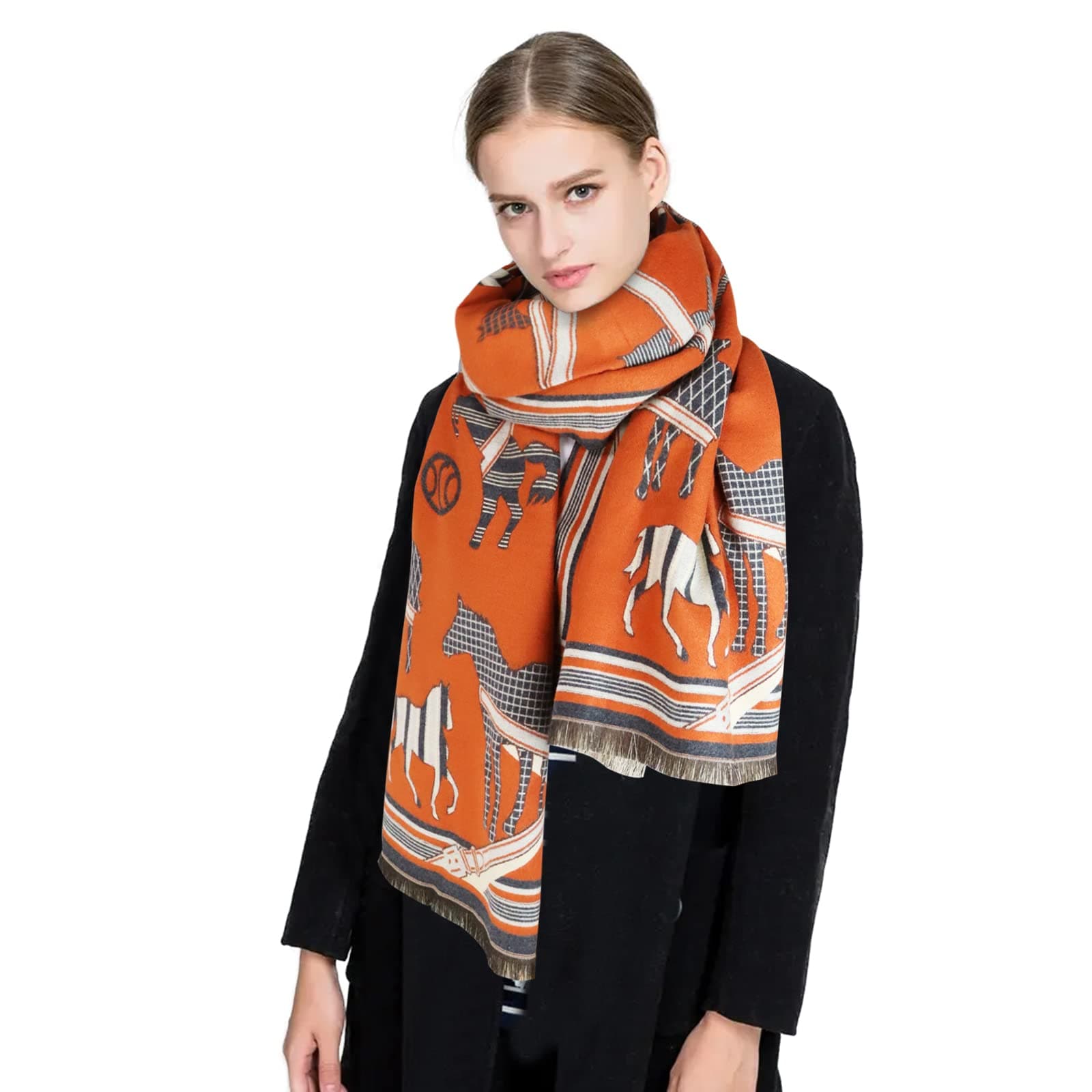 REDHOM Women's Scarf Classical,Elegant