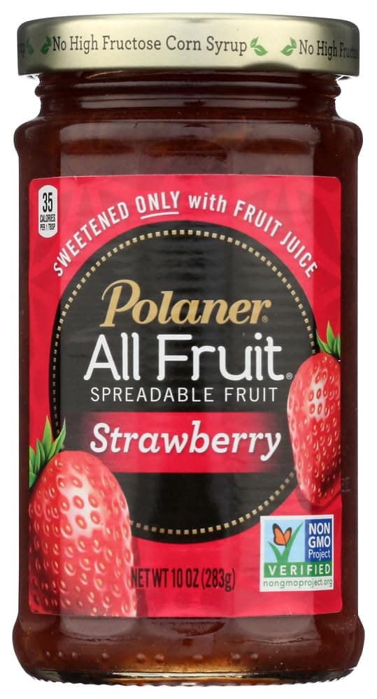 Polaner All Fruit Strawberry Spreadable Fruit 10-ounces