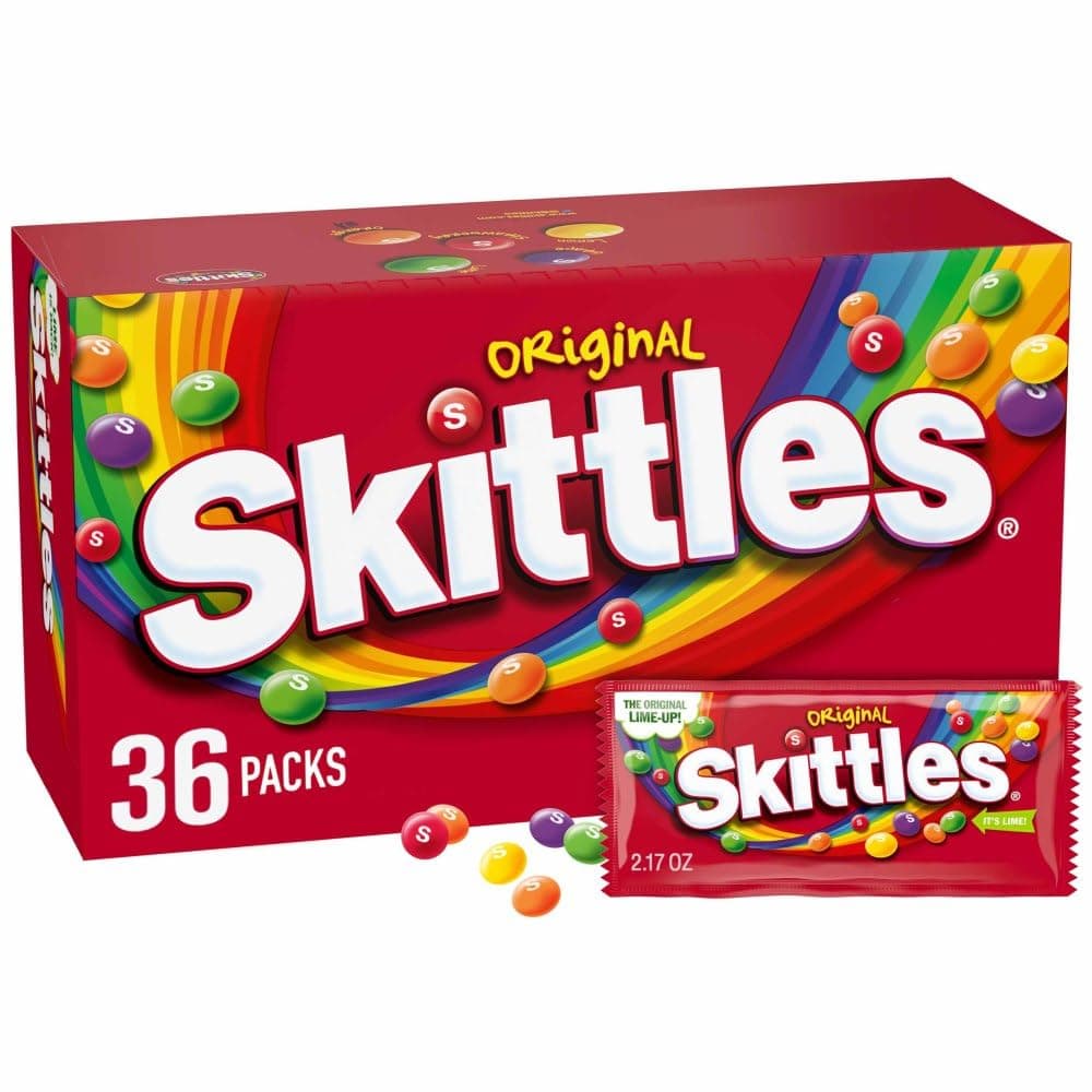 Skittles Original, 2.17-Ounce Boxes (Pack Of 36)