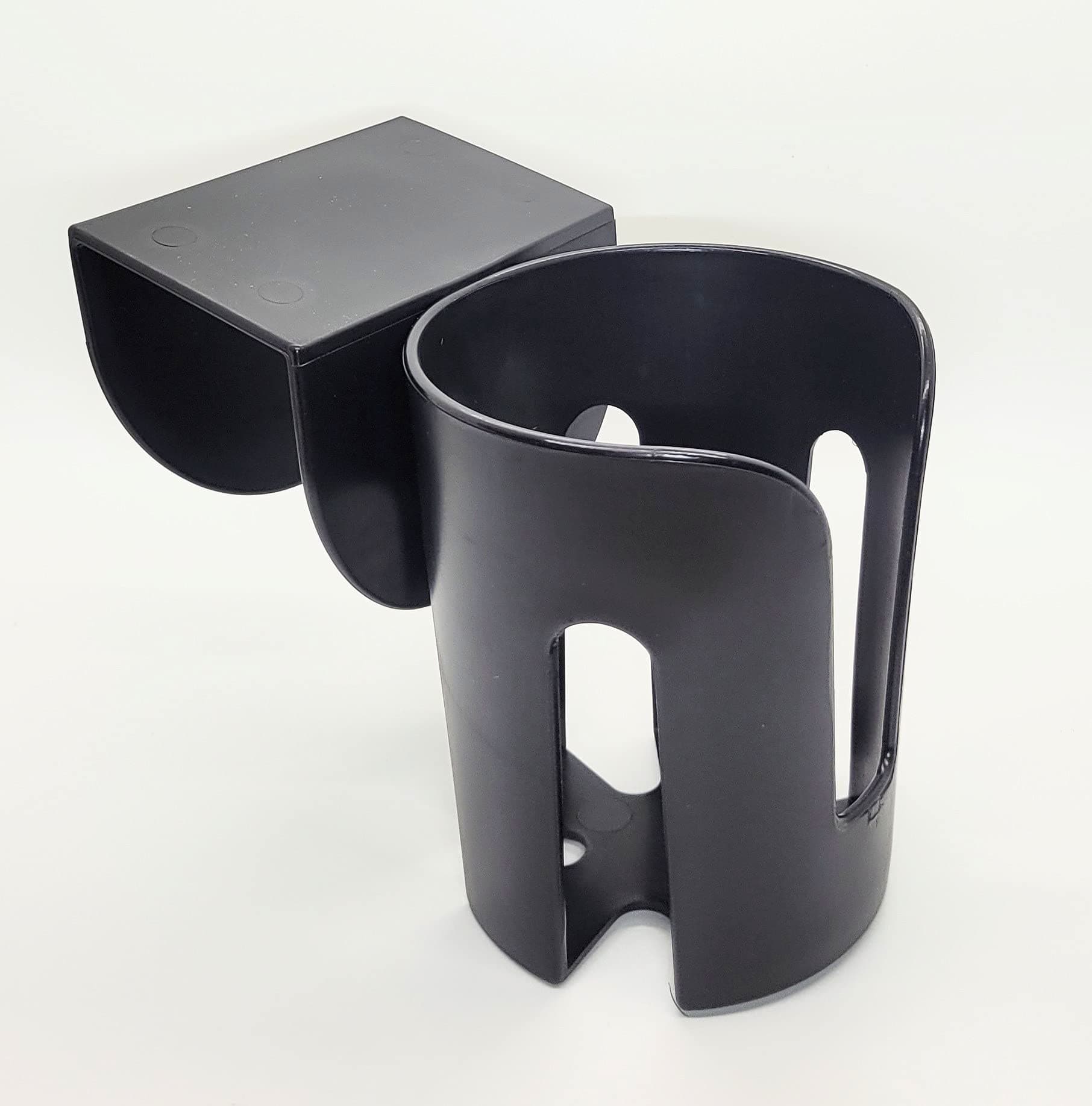 The LEDGE - Black Large Auto Cup Holder, Securely Holds Top-Heavy Drinks