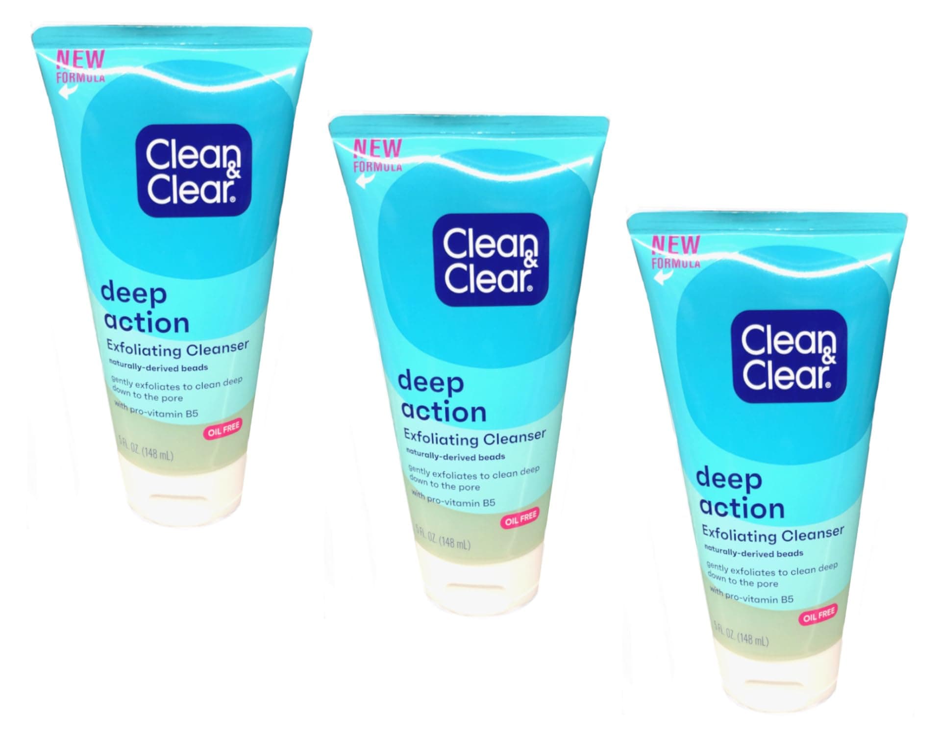 CLEAN & CLEAR Deep Action Exofilating Scrub