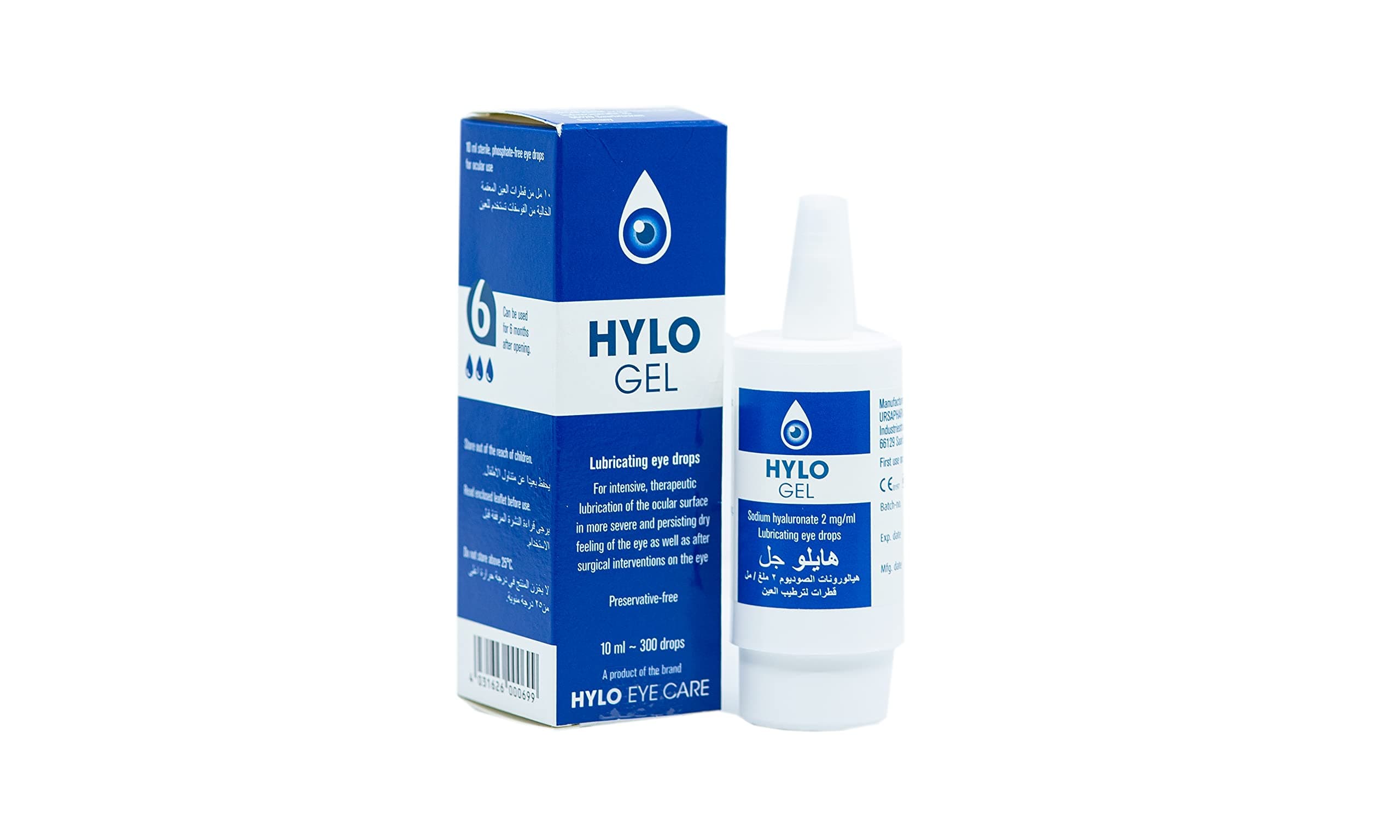 Hylo Gel Eye Drop 10Ml