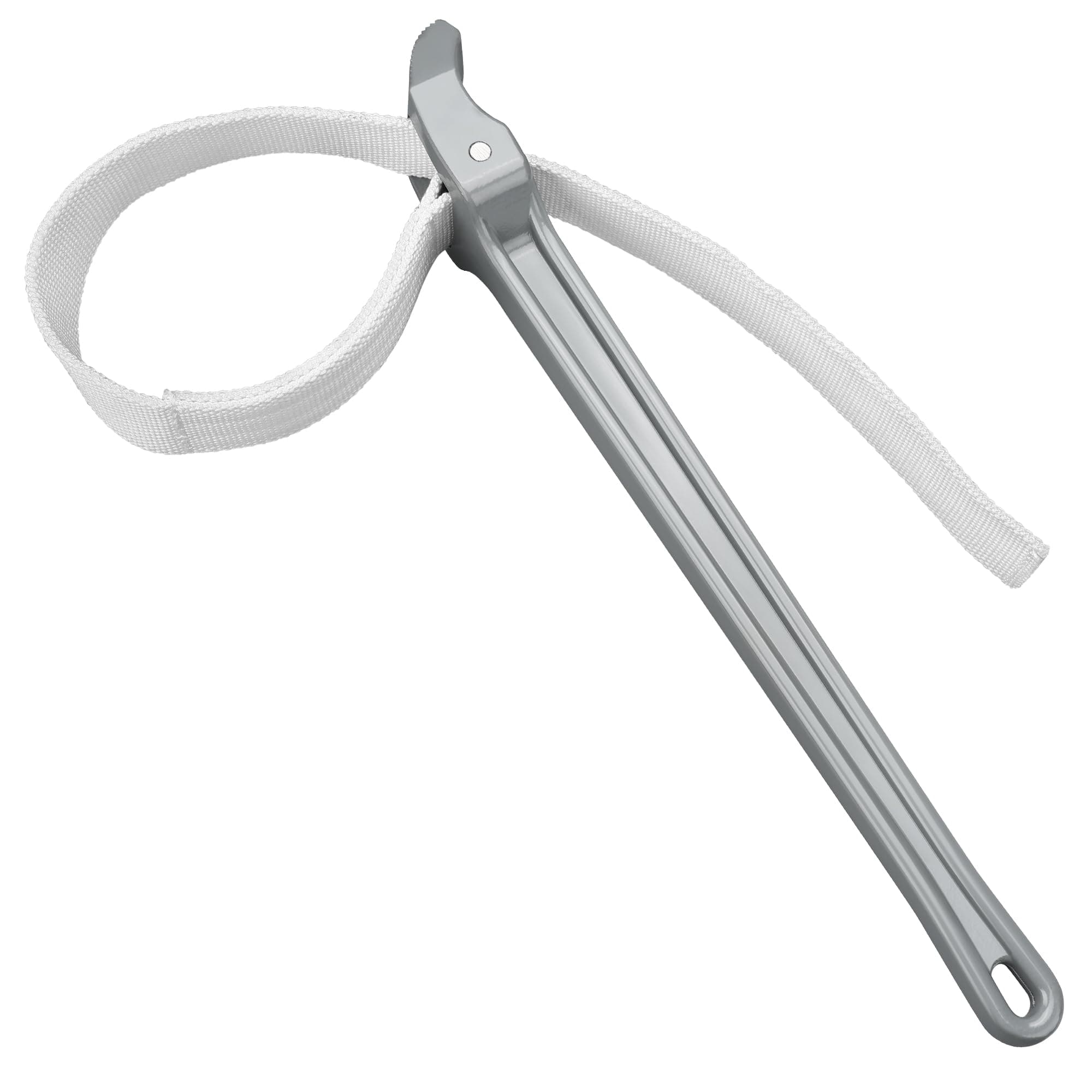 Strap Wrench, 18-inch Handle Adjustable Strap Wrench, Nylon Strap Pipe Wrench for Replacing Oil Filter, Water Filter, PVC Junctions
