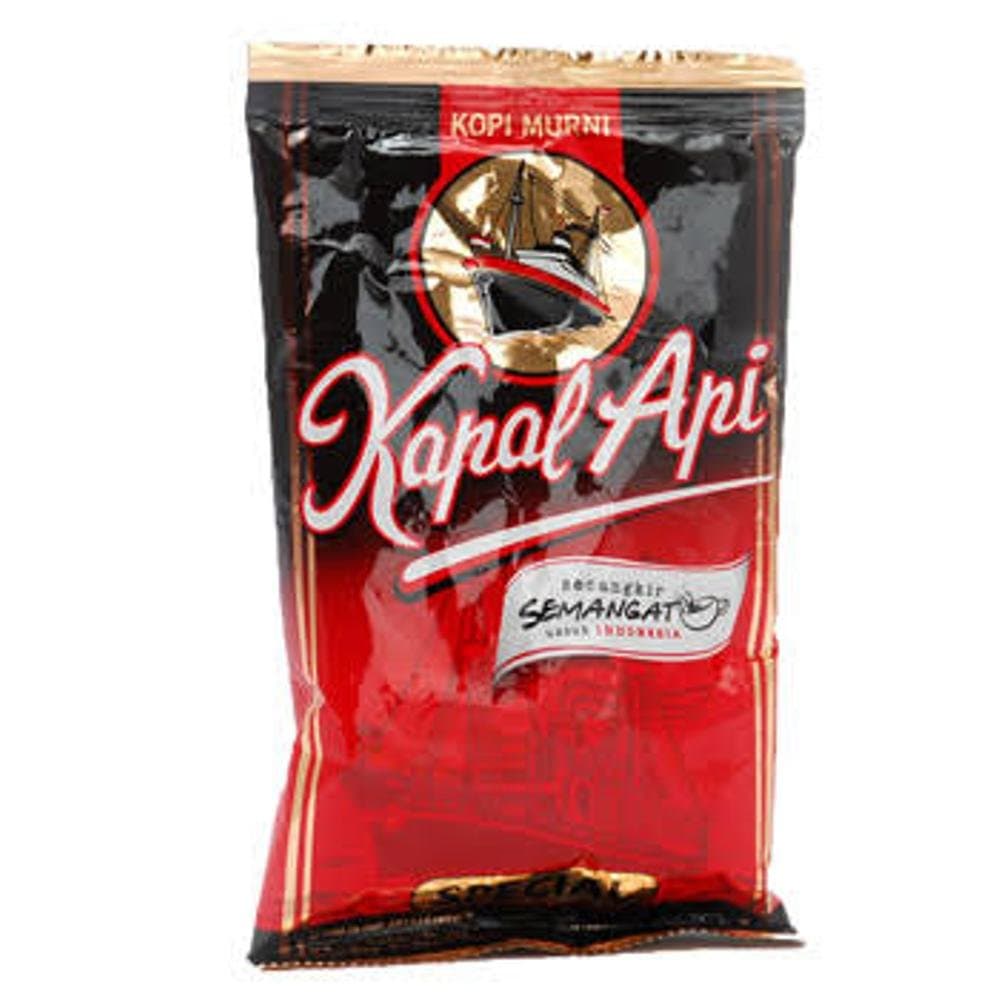 Kapal Api Kopi Bubuk (Ground Coffee), 165 Gram (Pack of 1)