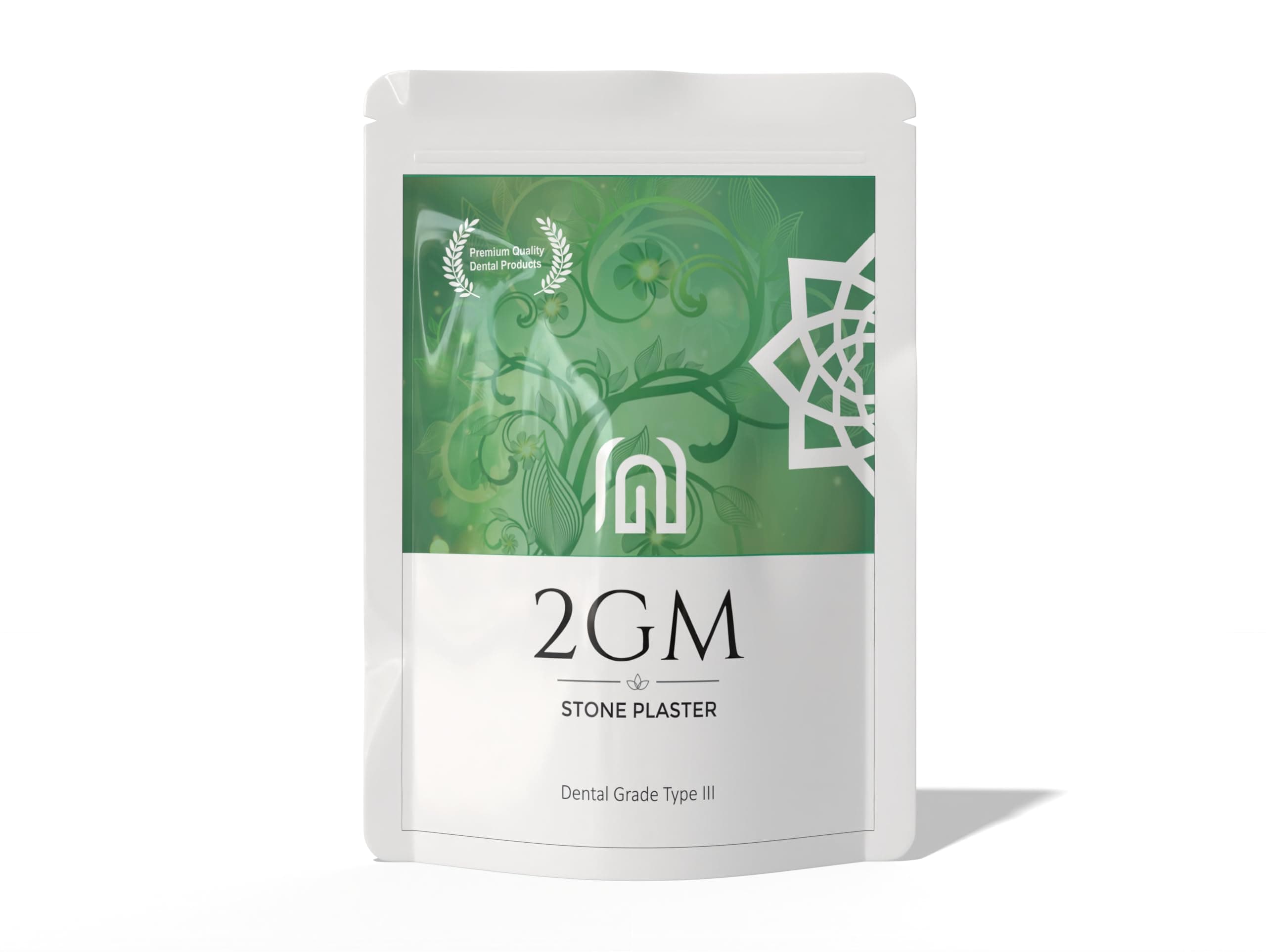 - 2GM Dental Stone Powder for Prosthetic Teeth Making, Used for Study, Casting Models & Dentist Laboratory Operations, Idols Leg/Hand Casting, Gypsum Powders, Type III, Pack of 1 (1 Kg) (Green)