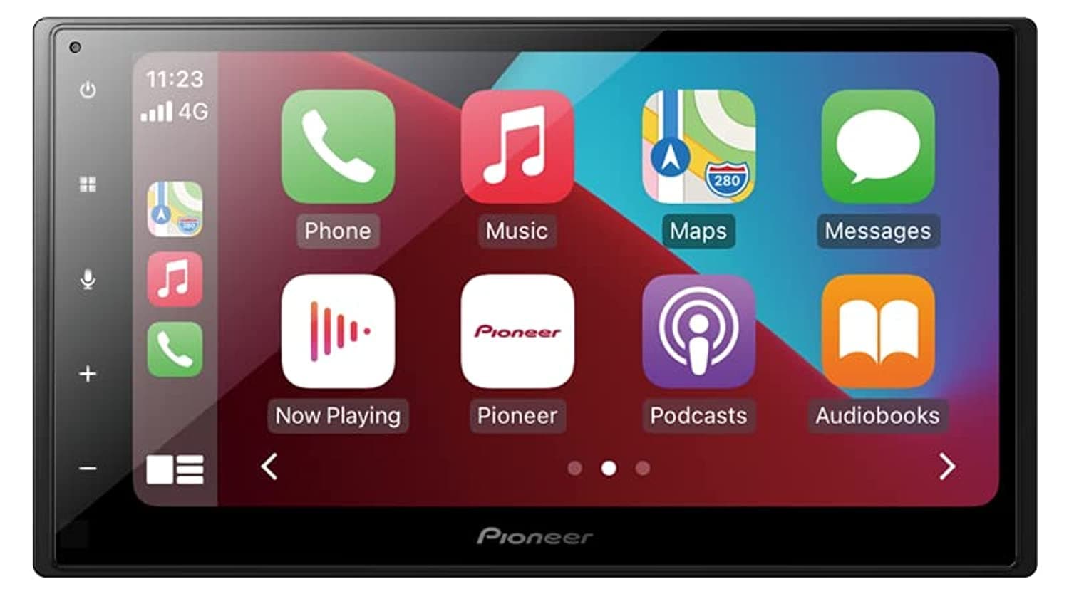 Pioneer DMH-A4450BT 6.8 inch Capacitive Touch, Apple Carplay, Android Auto, Android Mirroring