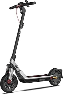 Ninebot E2 Plus II/E2 Pro/E3 Pro Electric Scooter, 15.5–20 MPH, Long Range, Dual Elastomer Suspension (E3 Pro only), Foldable Adult Scooter, UL 2272 & 2271 Certified