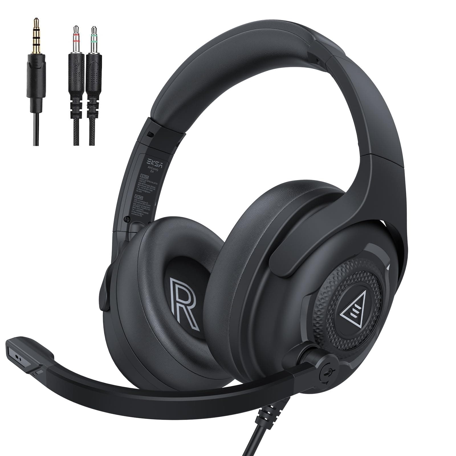 EKSA AirComfy Headset with Microphone for PC Gaming and professional calling WFH or office calling
