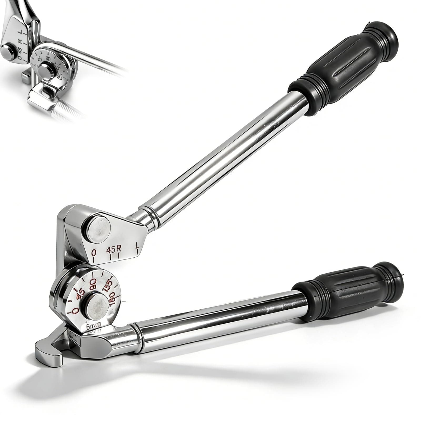 Pipe Bending Machine Pipe Bending Tool, 180 Degree 6mm Tube Bending Tool Copper Aluminum Tube Bender for Thin Stainless Steel Pipe D