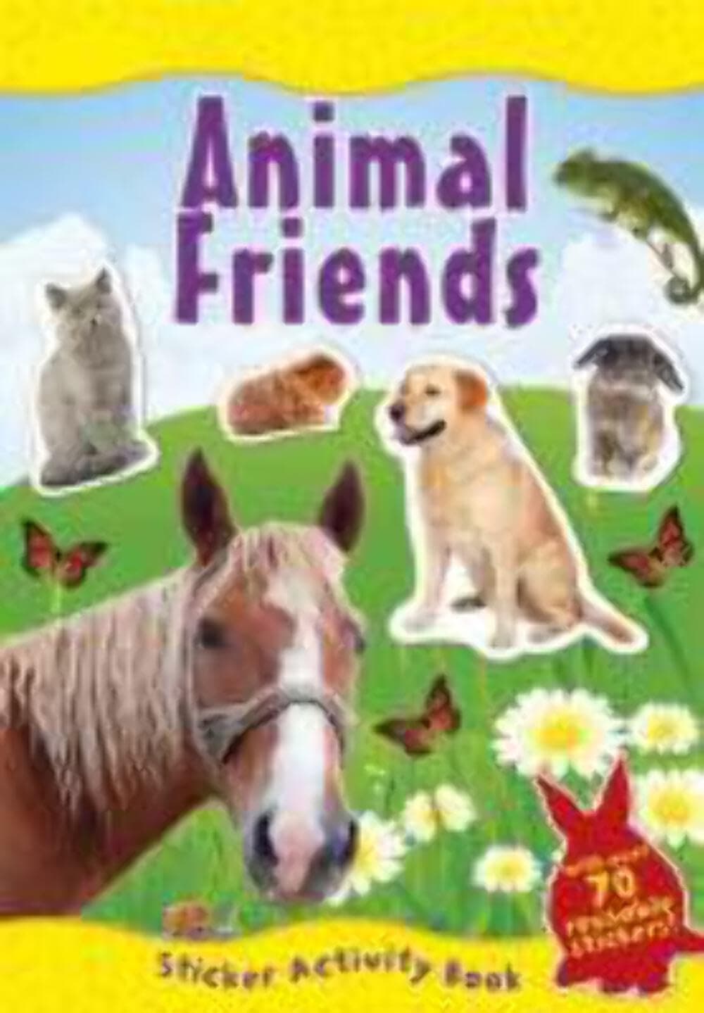 ANIMAL FRIENDS Sticker Activity Book (A4