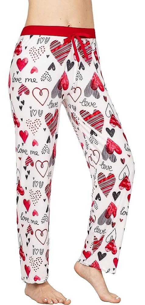 Womens Silky Pajama Lounge Pants