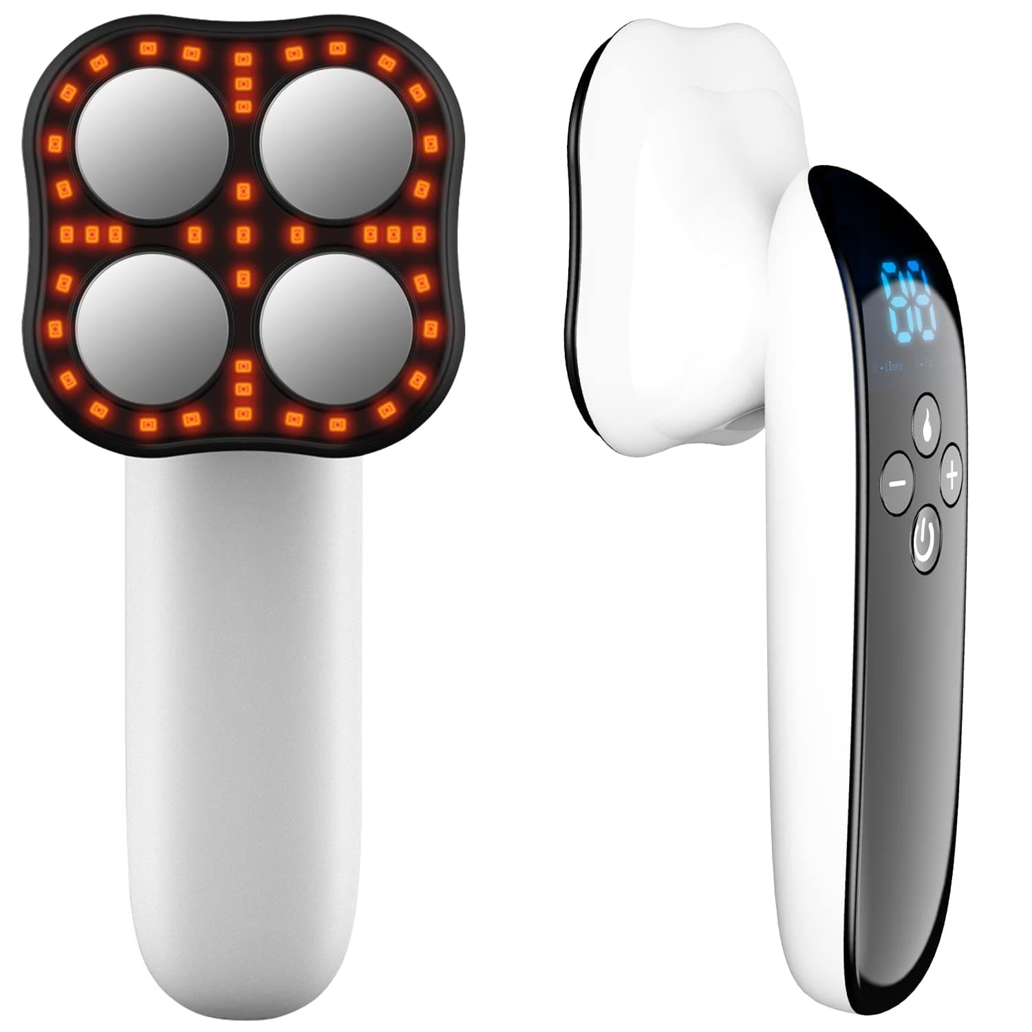 4 Heads Pro Max Version Cellulite Massager,Cordless Body Shaping Machine for Arms, Legs, Back.