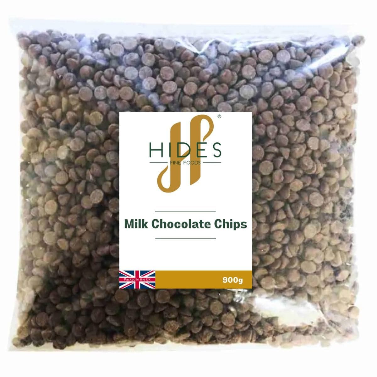 Milk Chocolate Chips -900g - GMO - Free - Suitable for Vegetarians - Baking - Desserts - Cookies - Ganache - Muffins - Cakesicles - Cakes - Cupcakes -Tempering - Chocolate Mocha