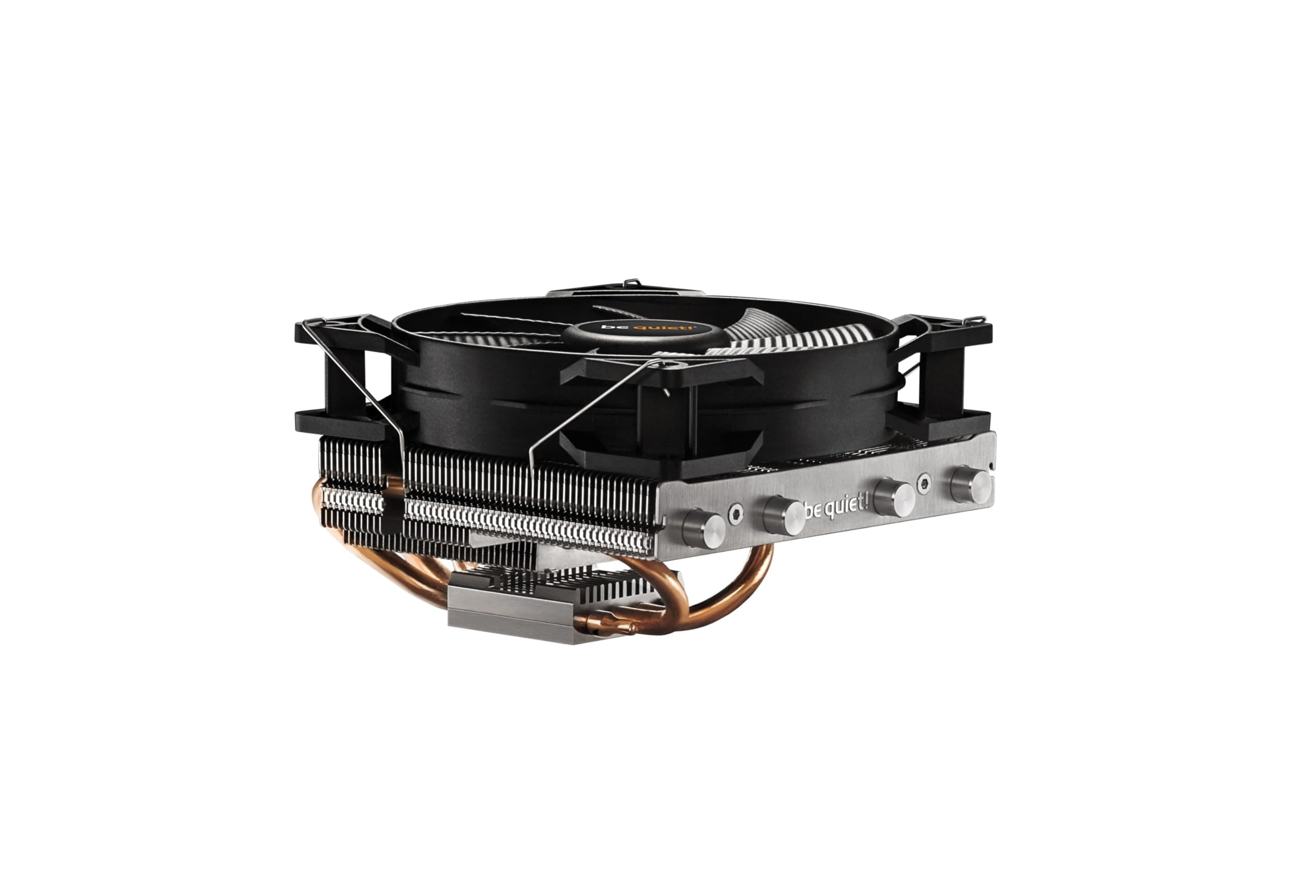 be quiet! Shadow Rock LP 130W TDP Low Profile CPU Cooler | Intel Compatible 1700 1200 1150 1151 1155 2011 Square ILM | AMD-AM4 | Silver | BK002