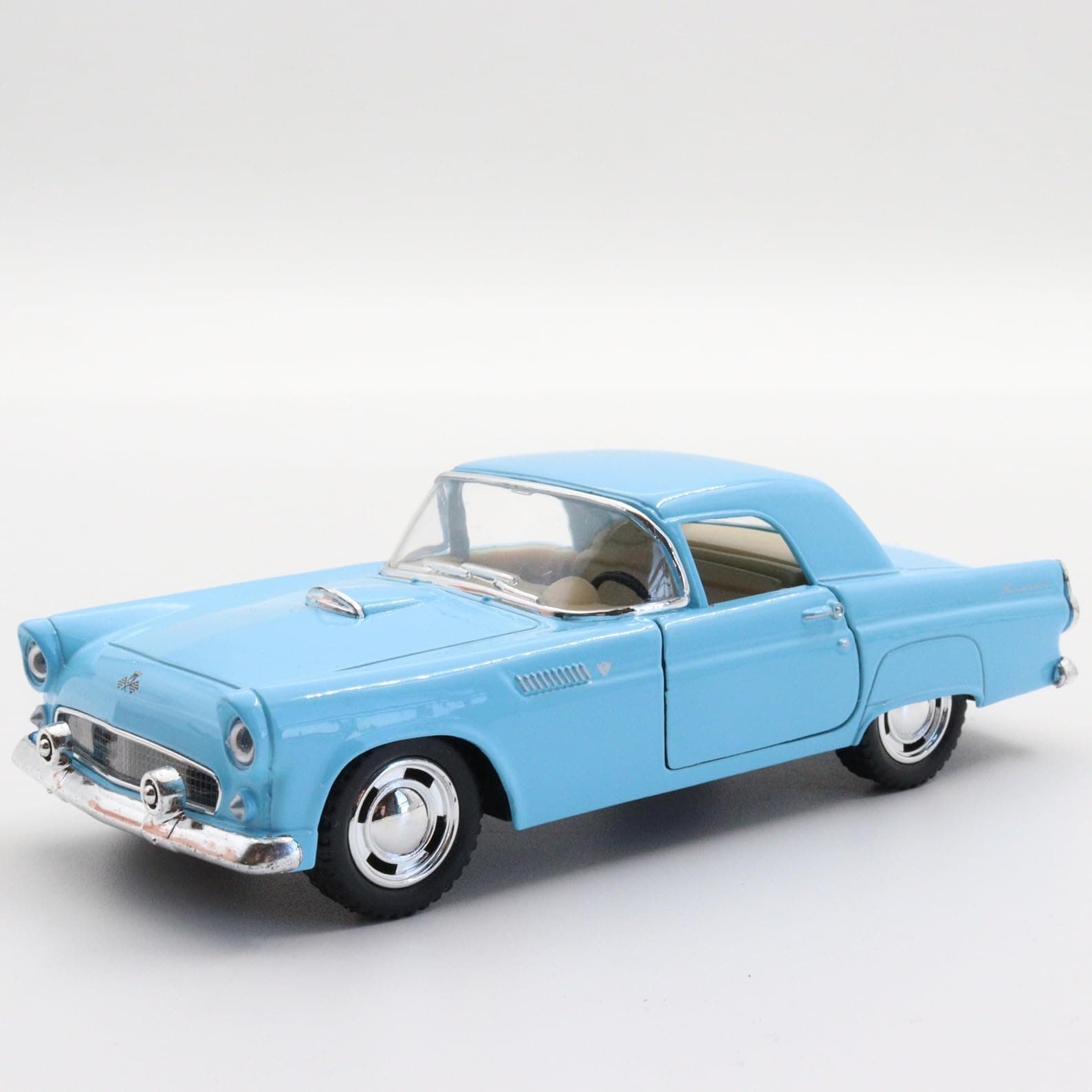 1955 Ford Thunderbird Hard Top 5" 1:36 Scale Metal Model Toy Classic Car