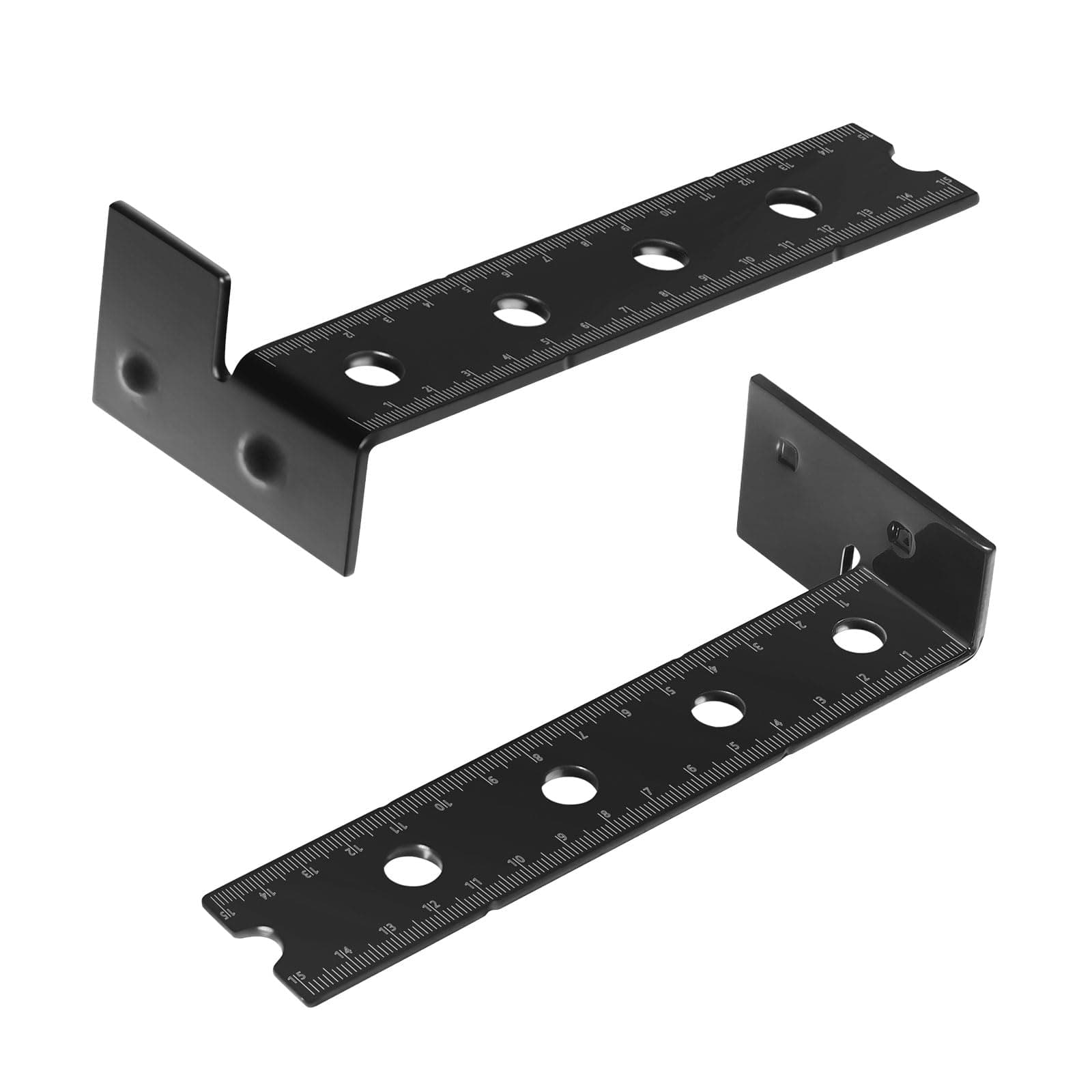 2 PCS Steel Deck Spacing and Fastening Tool(Thickness:1/8” & 3/16”),Spacer Tool for Deck Boards,Deck Mate, Deck Board Spacing Tool,Works for Treated Wood & Composite Decking Boards
