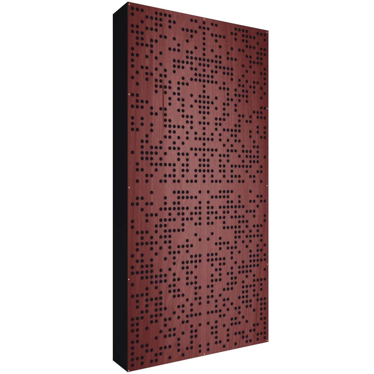 Binary Diffuser WOOD 120x60x11,5 by Addictive Sound | Acoustic Panels to Improve Room Acoustics and Sound Insulation | Soundproofing Bass Trap | Mahogany