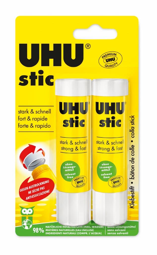 UHU 52190 - 2 Glue Sticks 21g