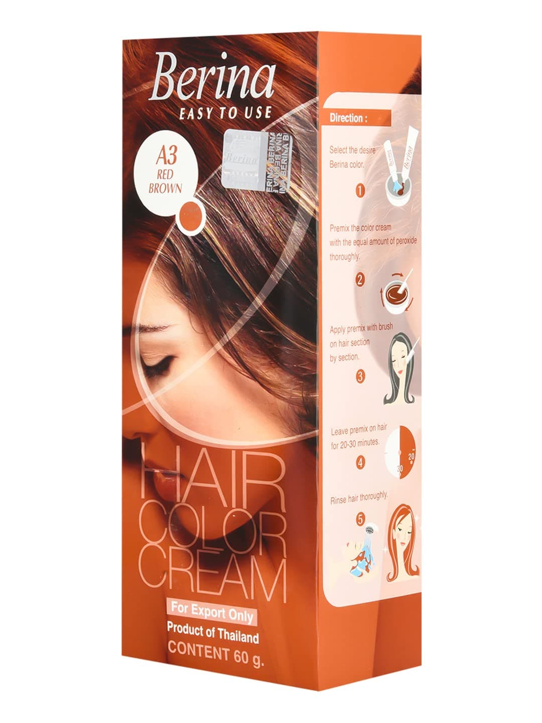 BerinaHAIR COLOR CREAM A3