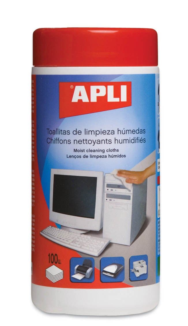 APLI 11301 - All Surface Cleaning Wipes - 100 Units