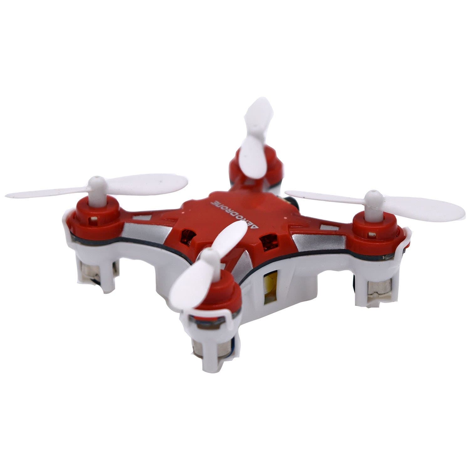 Aerodrone 2.4Ghz 6-Axis RC Micro Quadcopter Drone, 2.5 Inch, Red by Tech Toyz