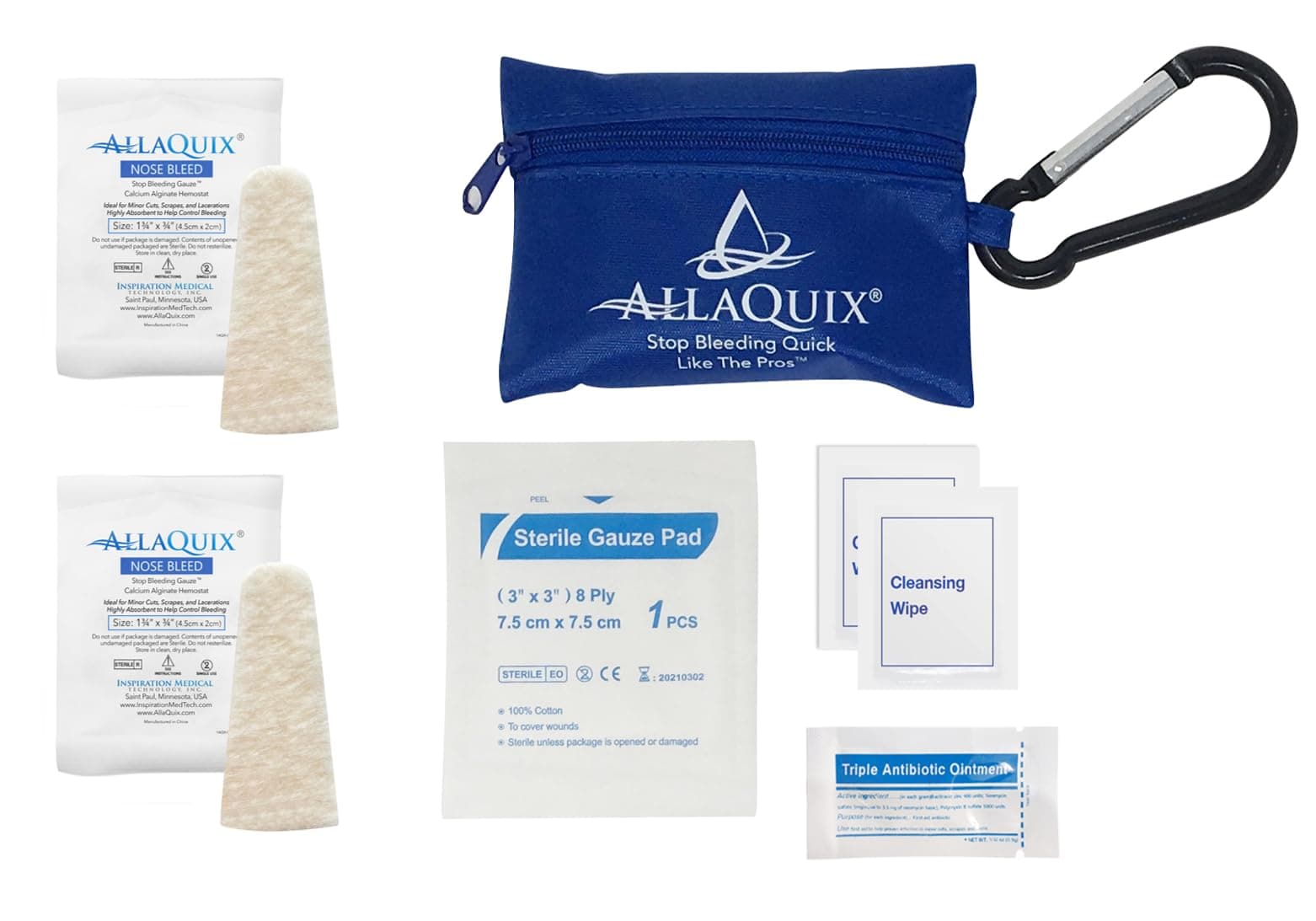 Nosebleed Stop Bleeding Care Kit (Basic)